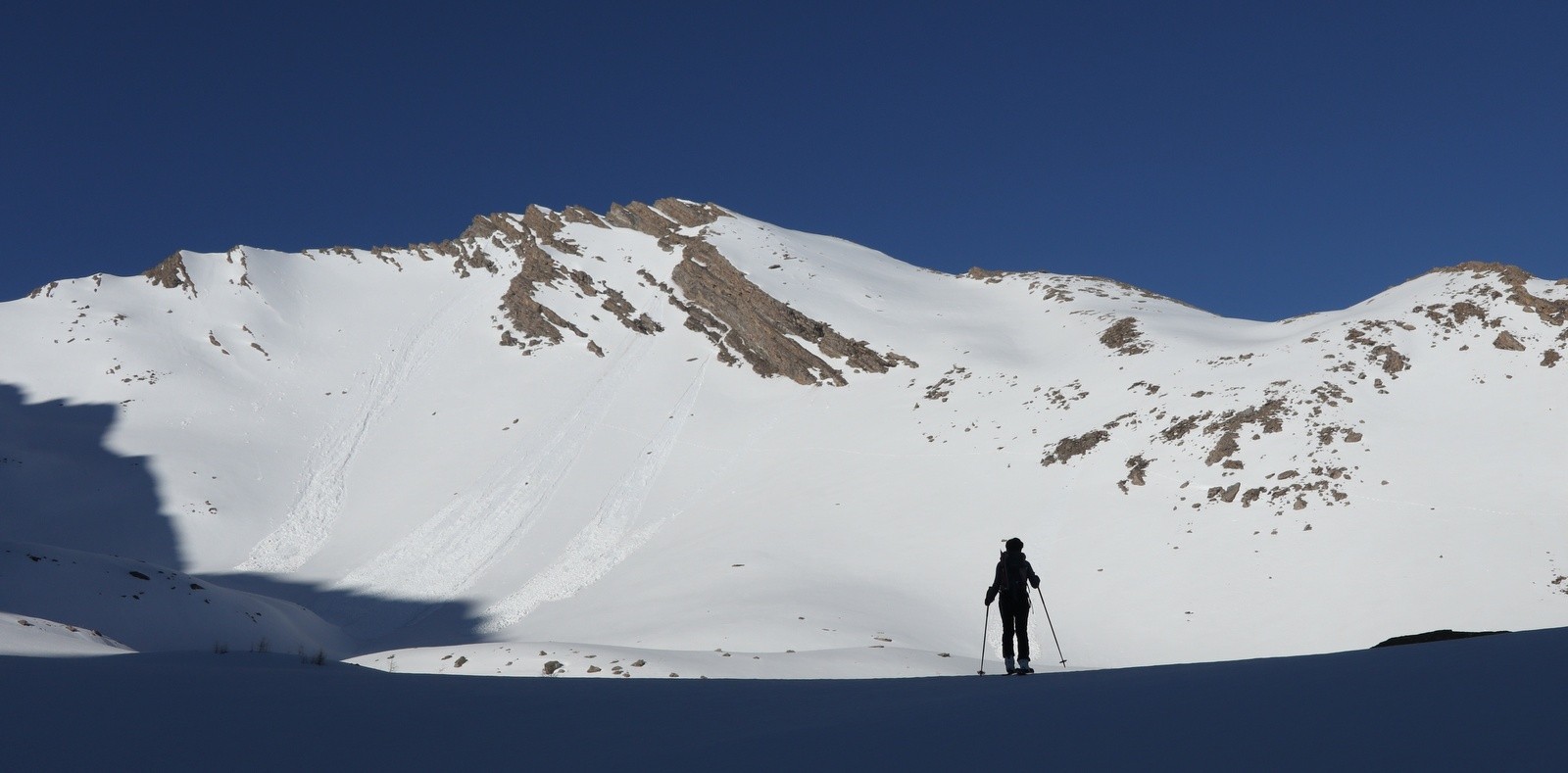 Direction la Tête de Cuguret et le soleil