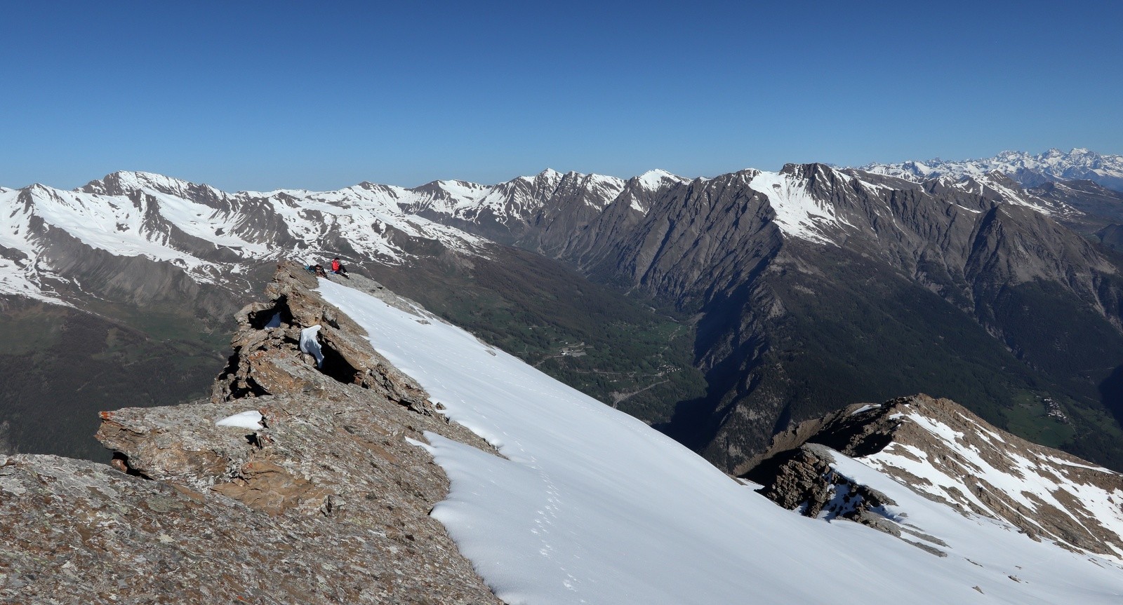 Petite pause sur l'épaule NW