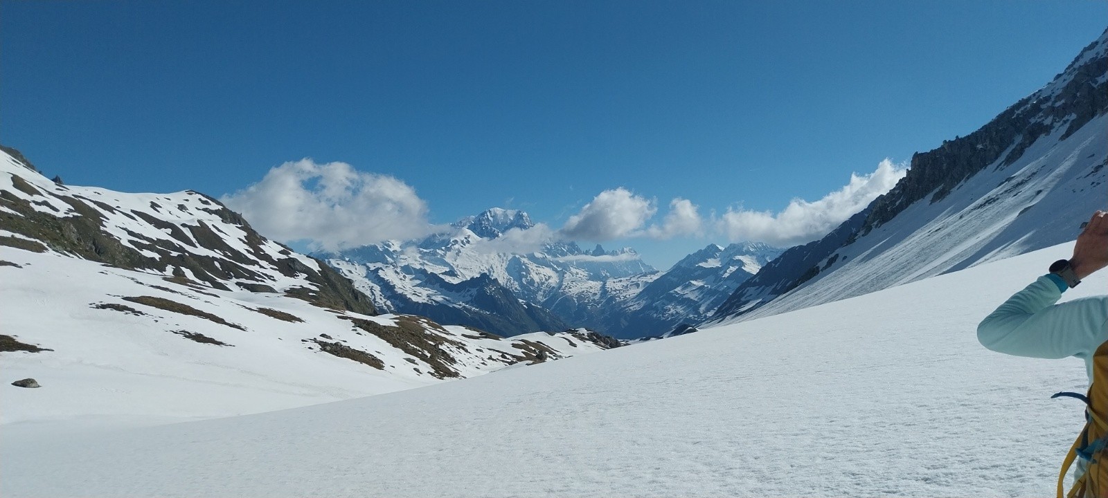 le Mont Blanc se dégage&nbsp;