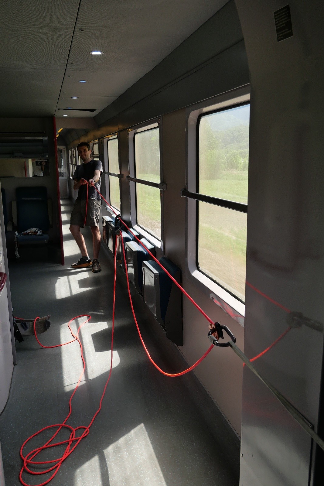 &nbsp;Exercice mouflage, sponsorisé par la SNCF