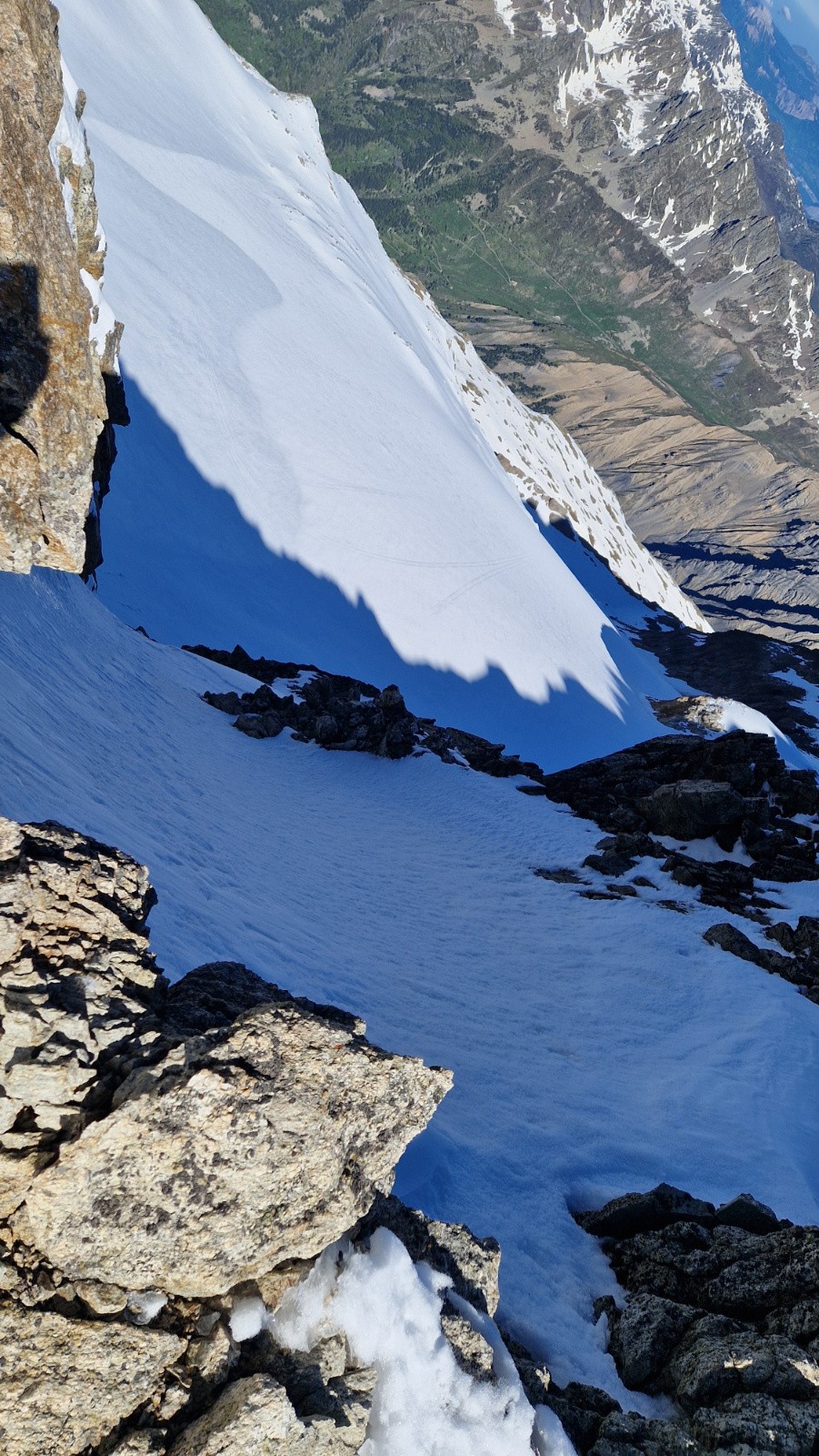 col de barbarate, côté W 