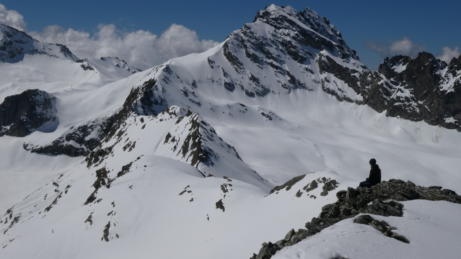 #9 J1 En contemplation devant la Rognosa d J1 En contemplation devant la Rognosa d'Etache