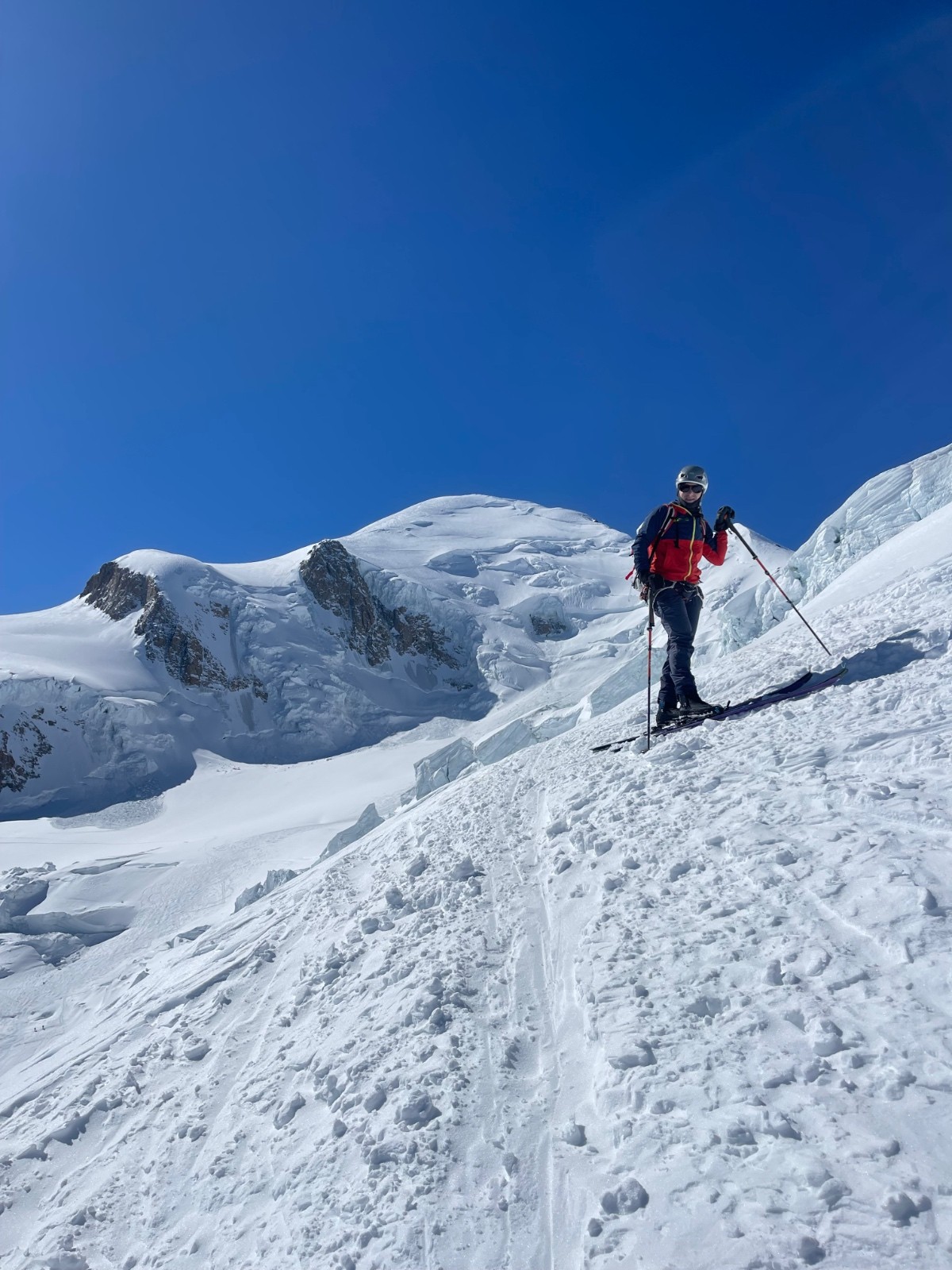 Après l’arête nord du Dôme
