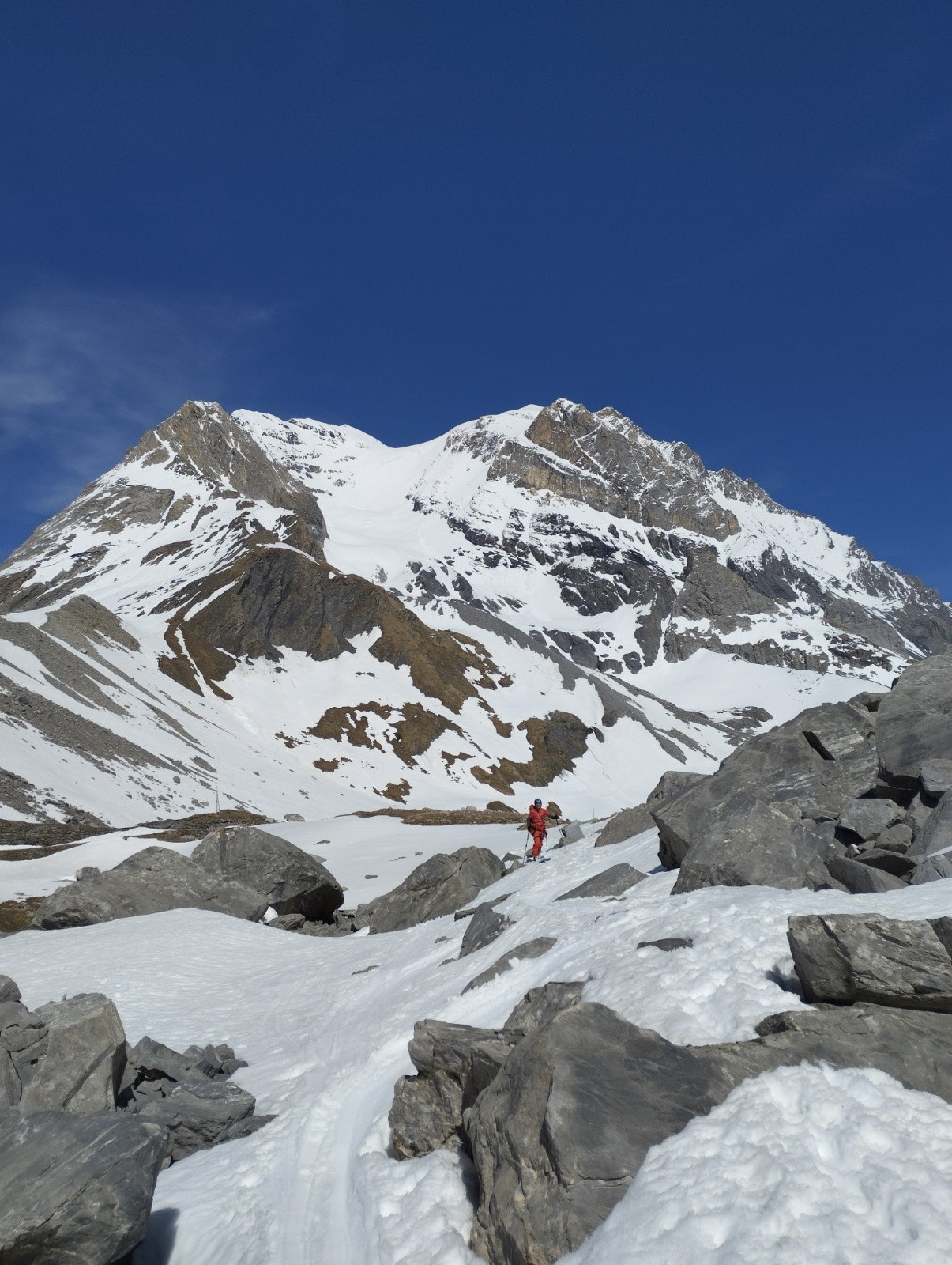 &nbsp;La Grande Casse, après la descente