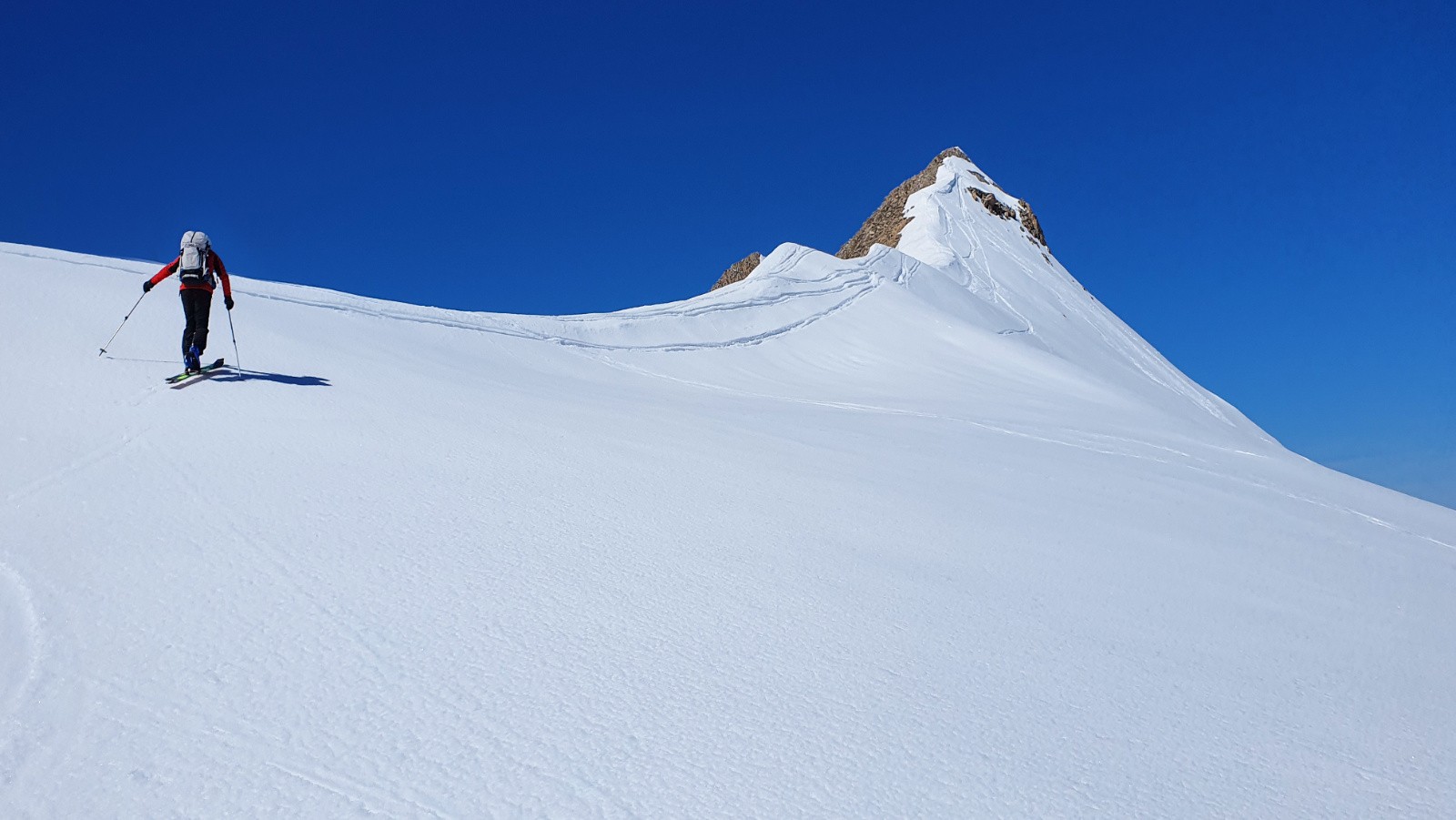 Arrivée au Chevalier Est 2865m 