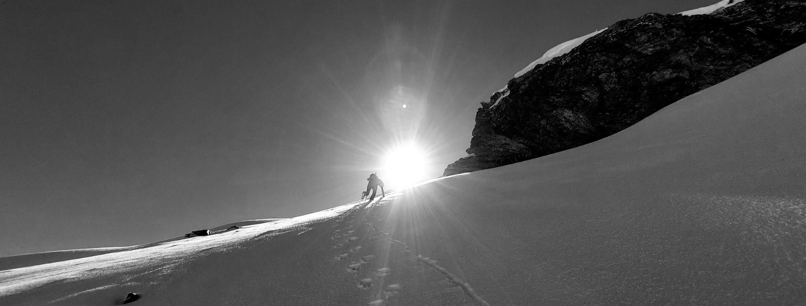 Derniers mètres sous le point 3074m 