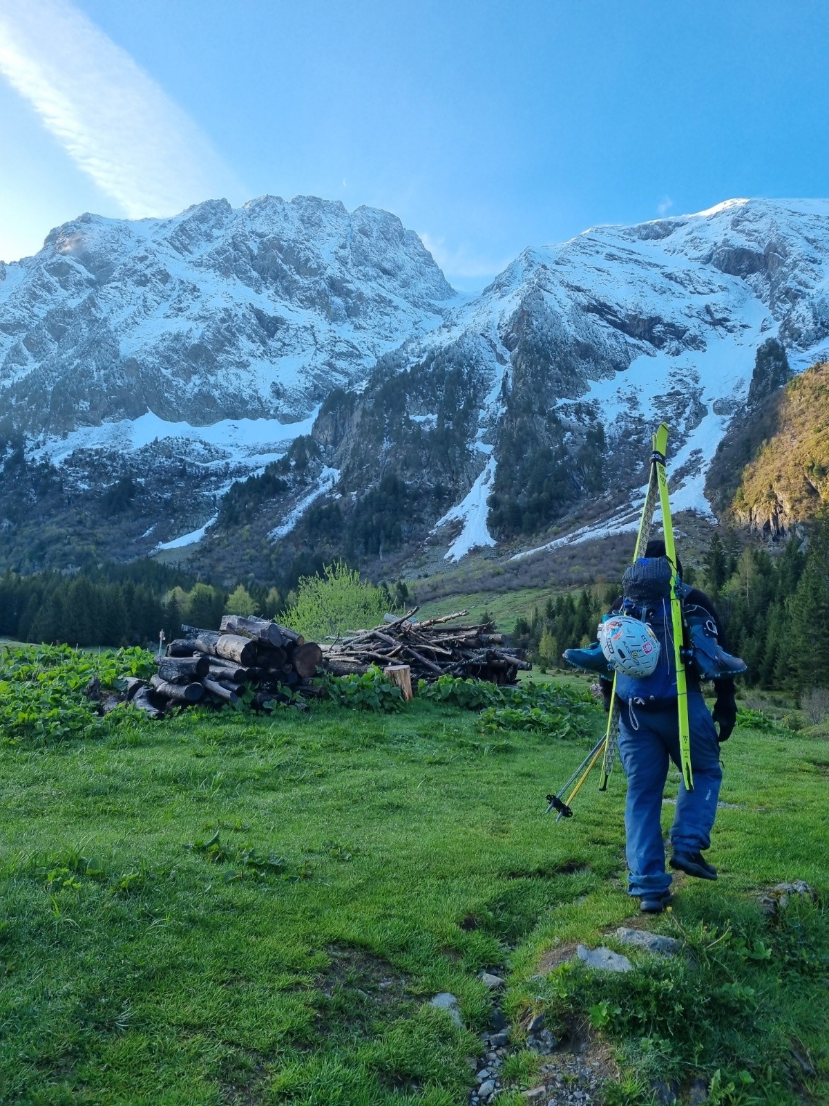 &nbsp;Au poursollet, rocher Culasson