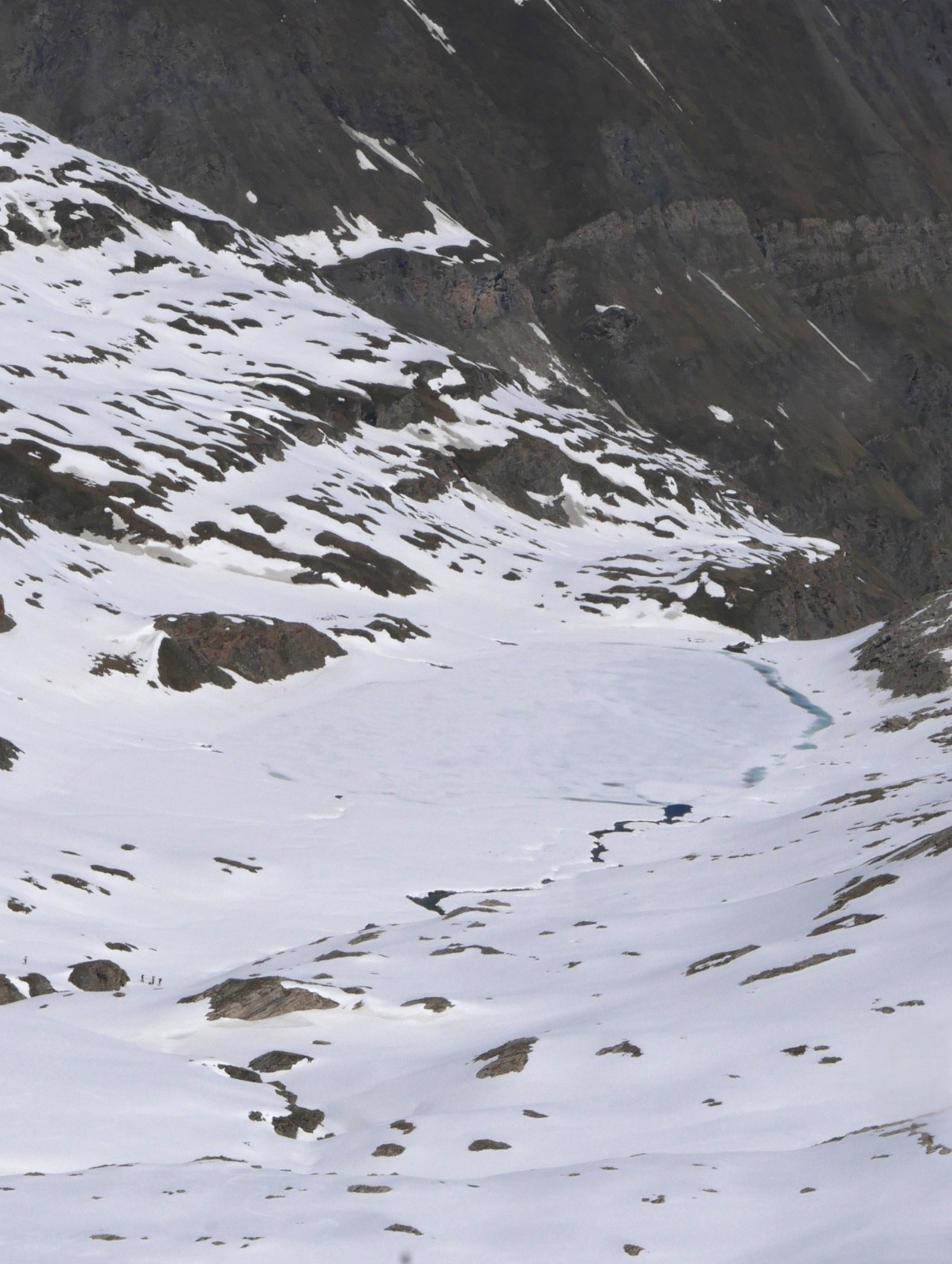 Le lac Foréant s'ébroue.