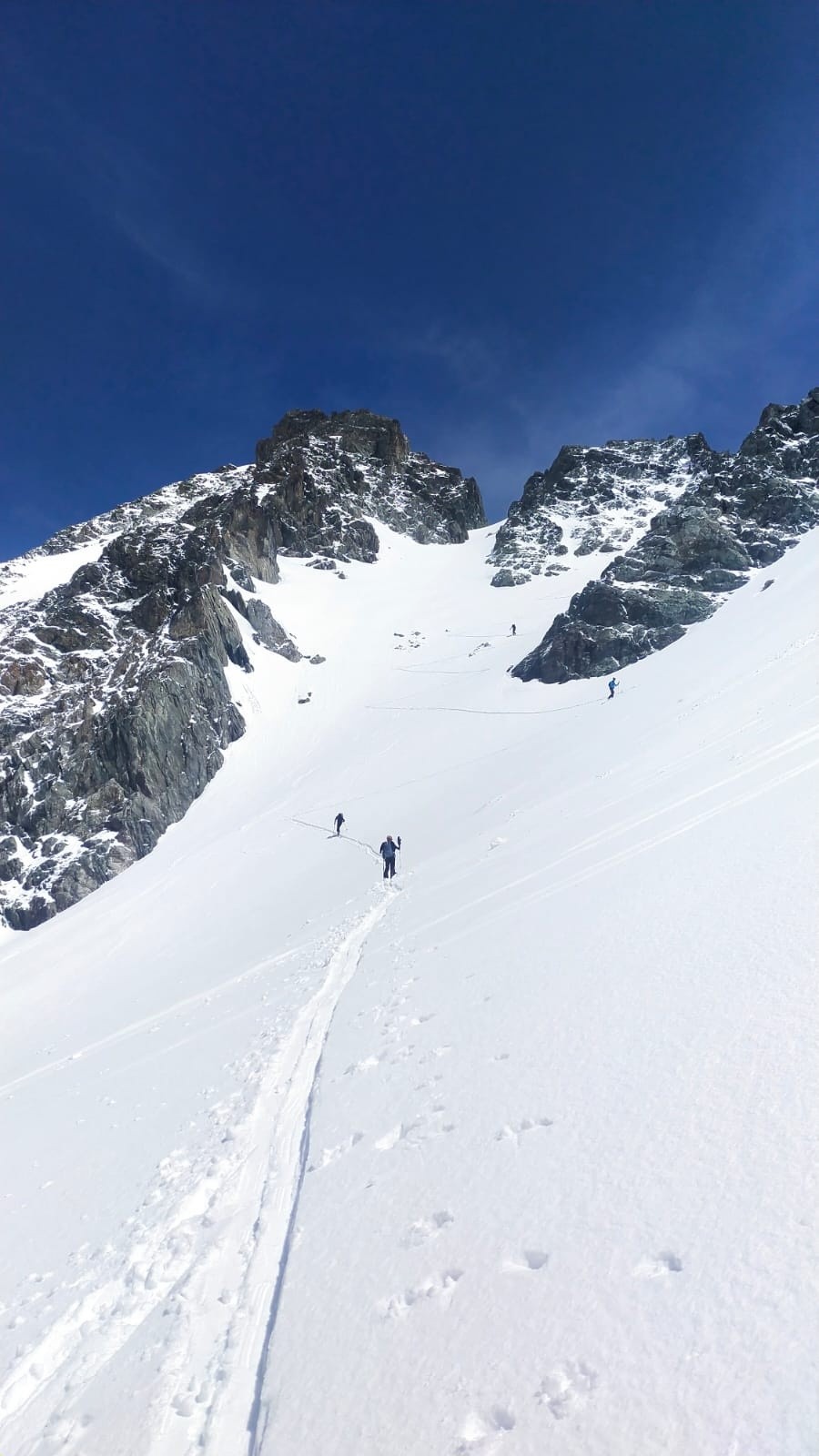 montée brèche d'argentière&nbsp;