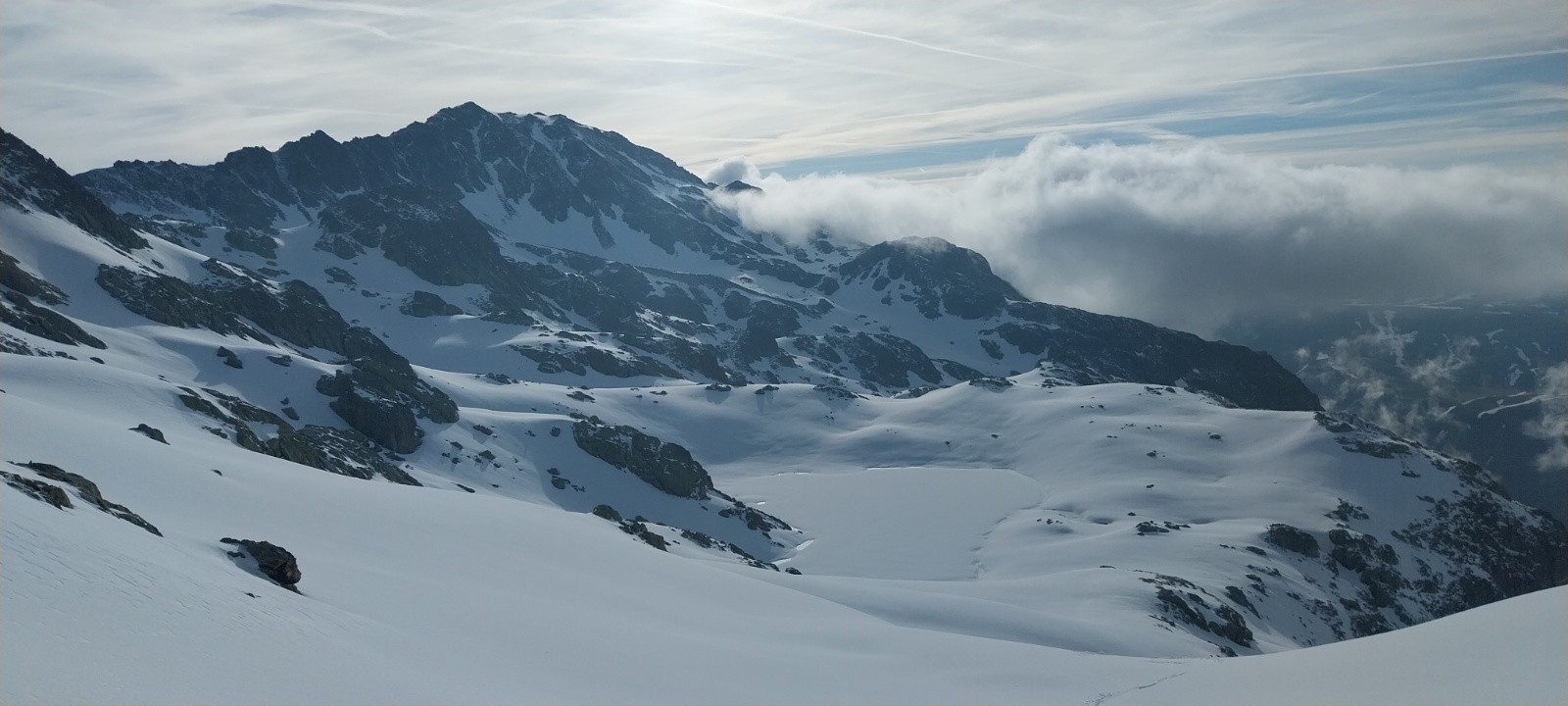 &nbsp;lac de la croix et cime du Sambuis