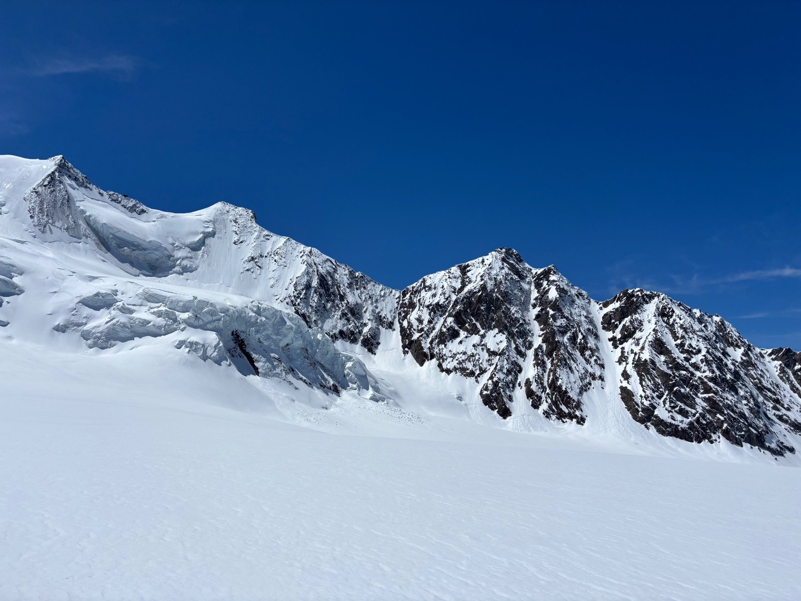 De d à g ptit Dirruhorn, Dirruhorn, Hobärghorn, Stecknadelhorn