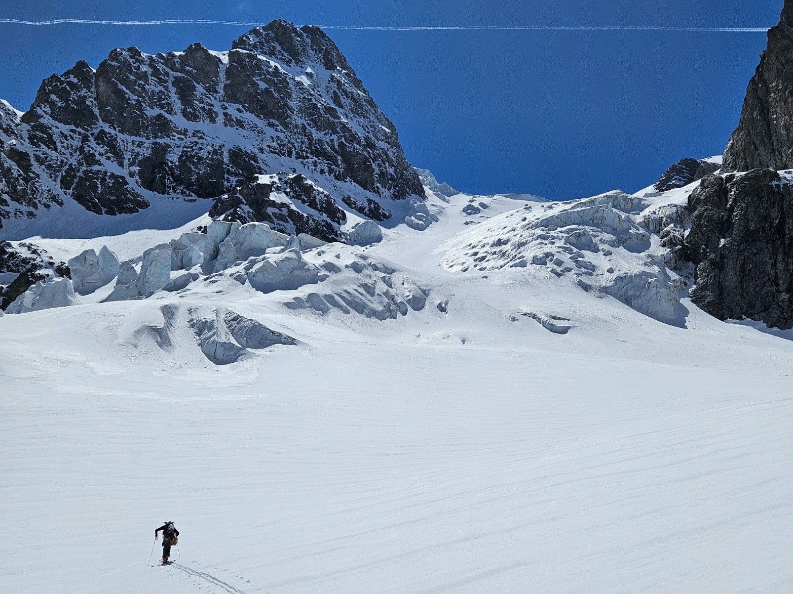 &nbsp;Glacier de l'Homme.