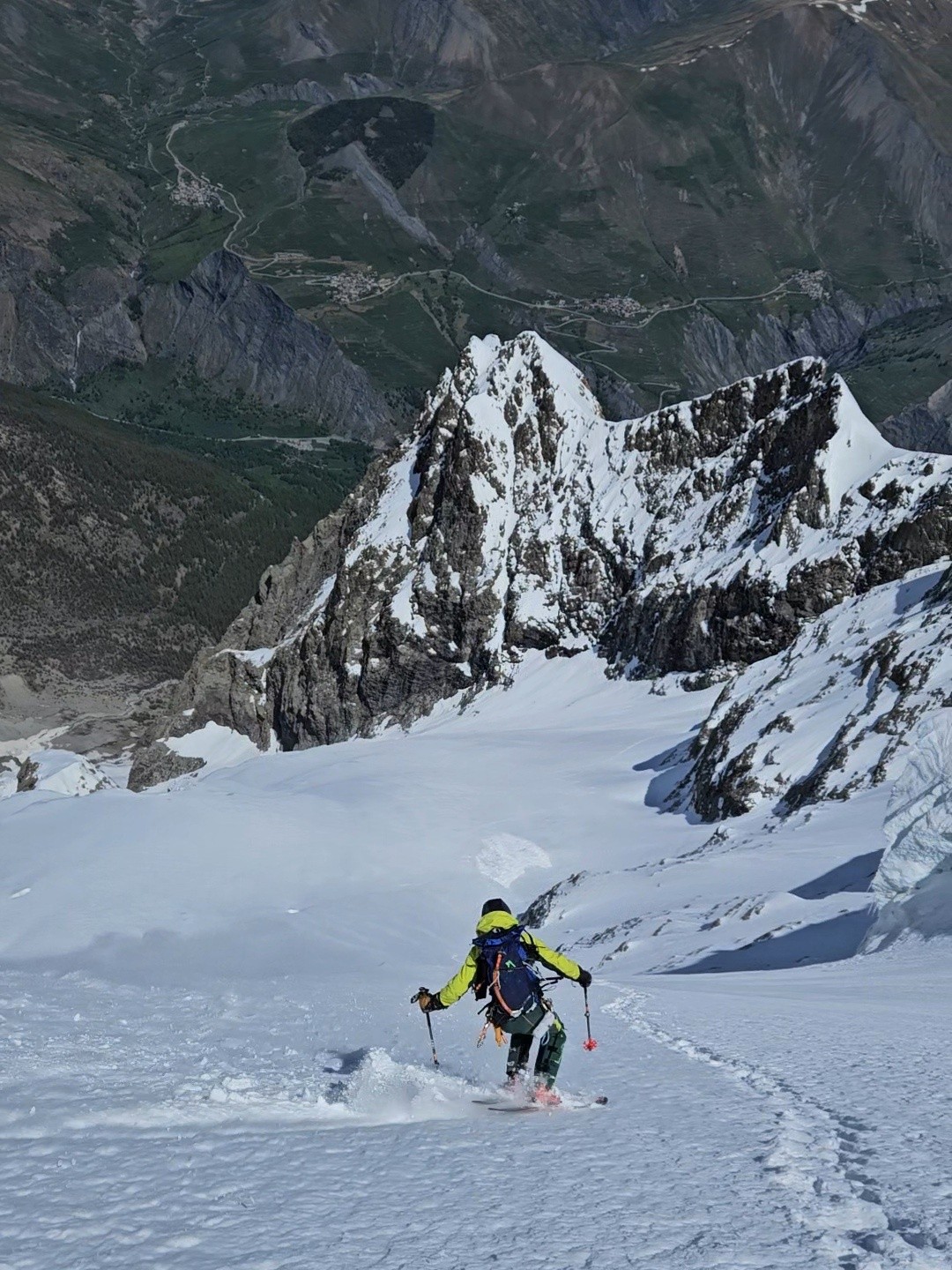 &nbsp;Couloir inférieur.