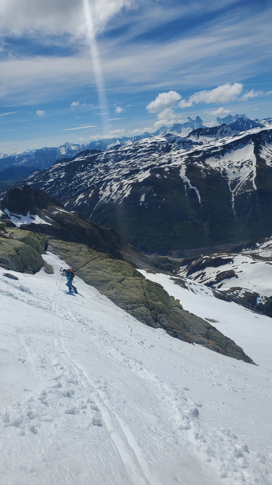 Tjs en remontant au Rocher Blanc&nbsp;