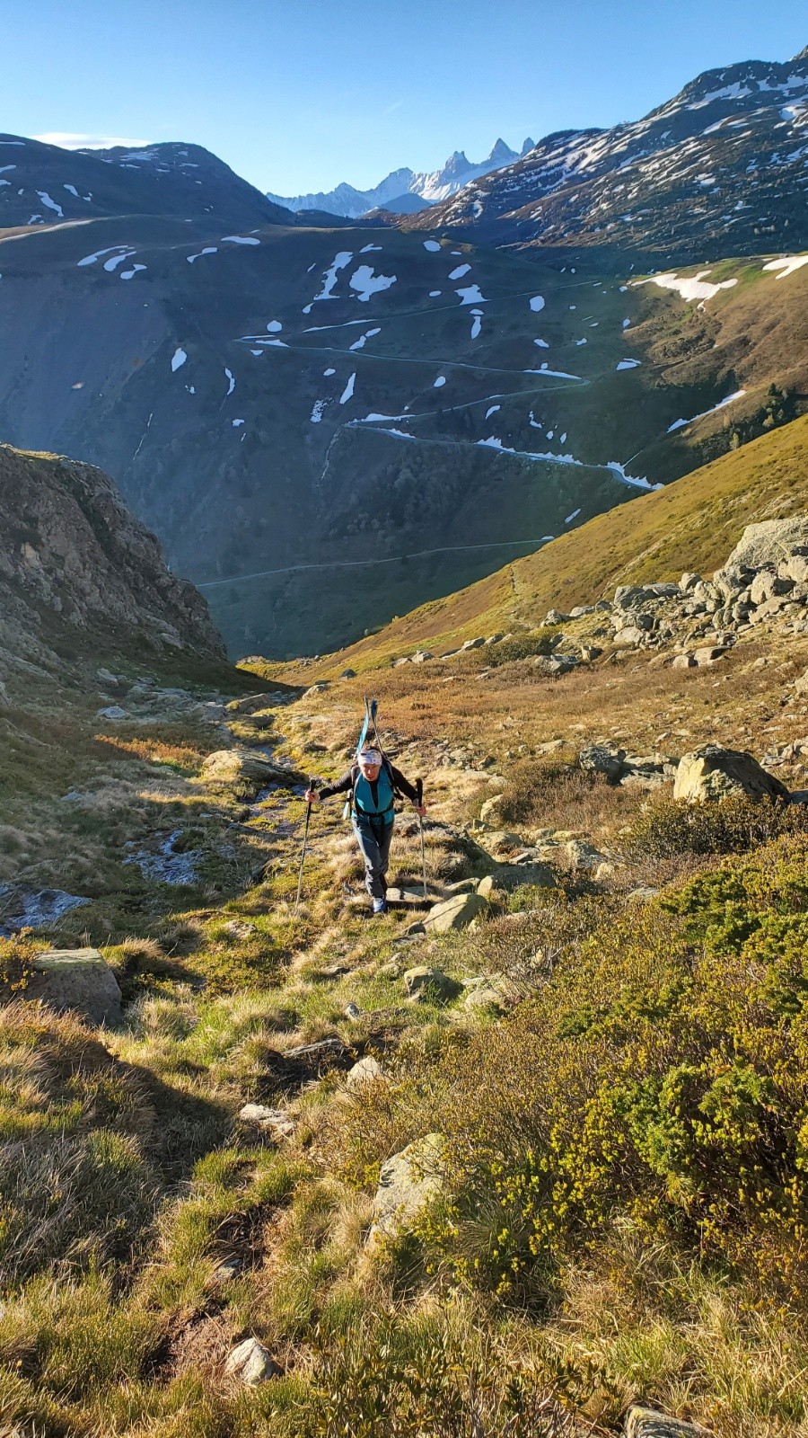 Portage de 30' pour se chauffer !