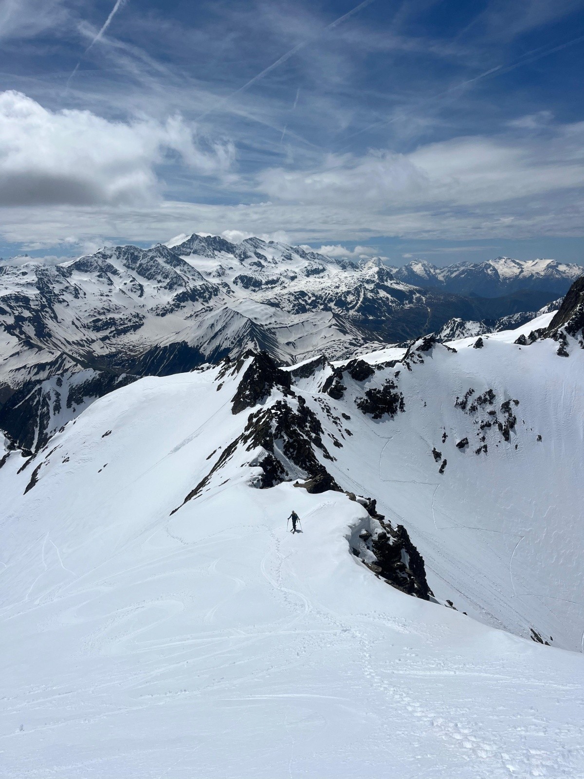Au dessus du col de l'Amiante&nbsp;