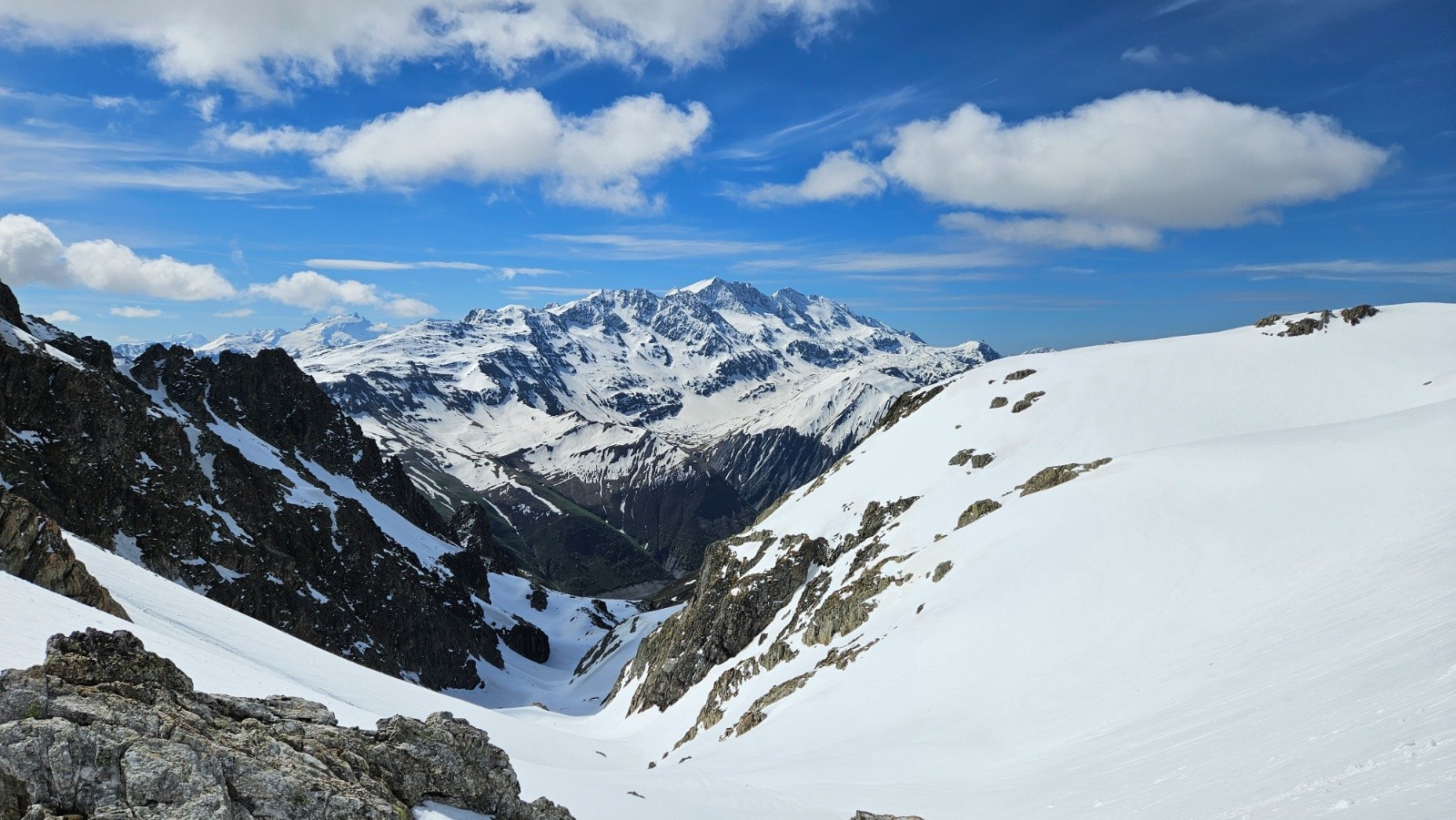 &nbsp;Col de la combe madame versant sud
