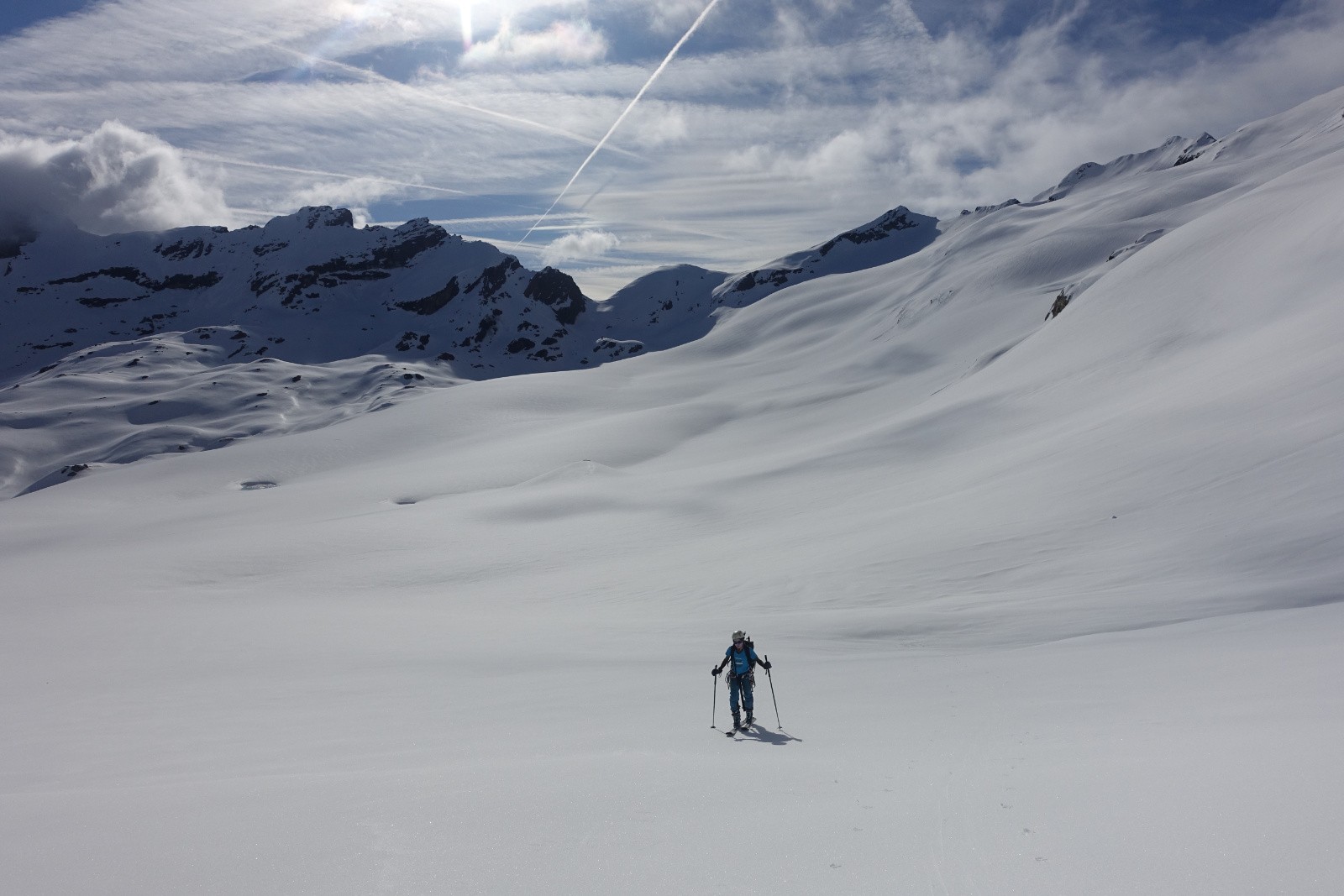 On attaque la face Est, trop tard ce jour