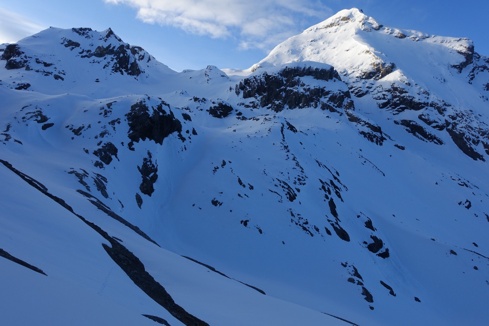 La Tsant', face nord