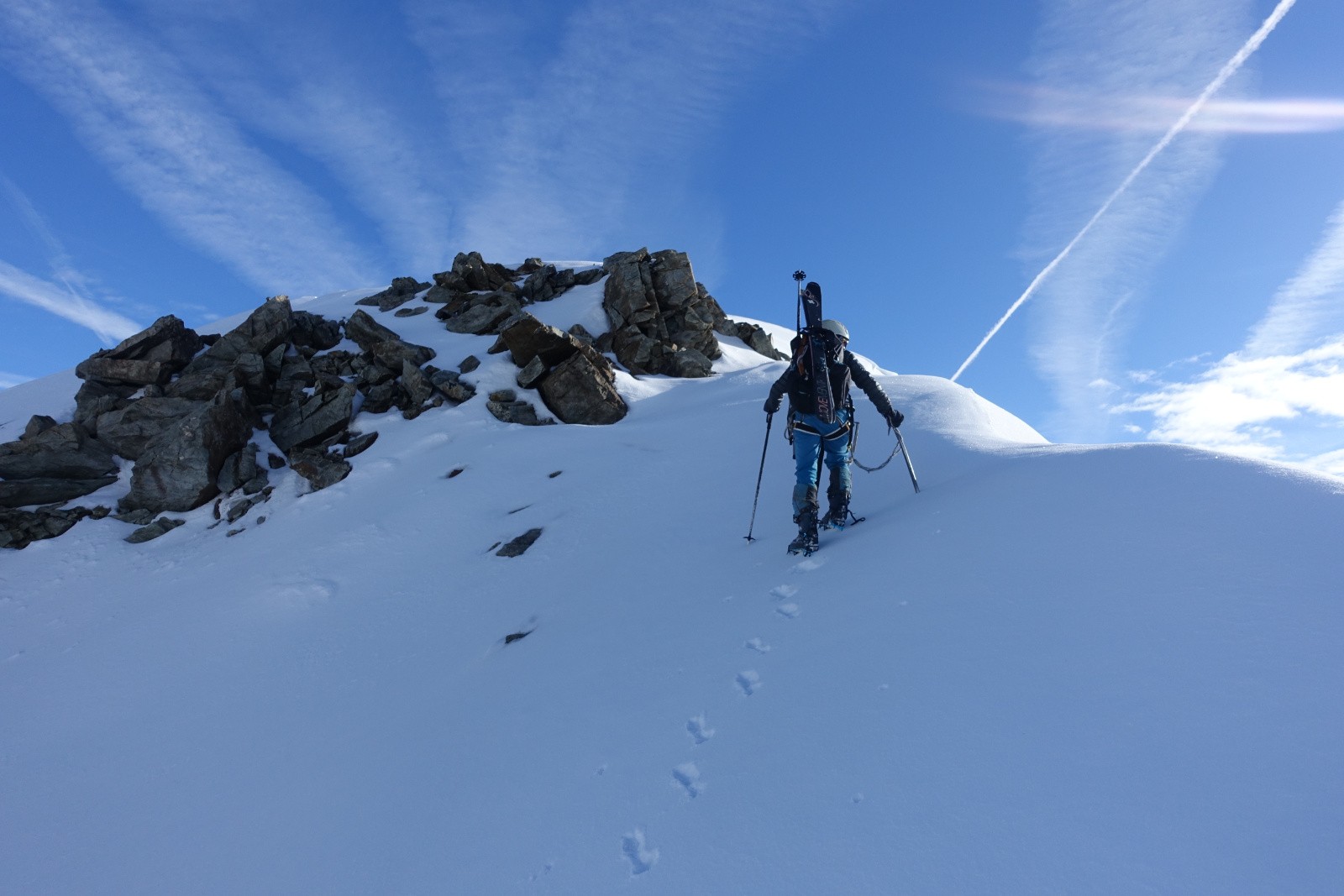 Arrivée au point 3292m