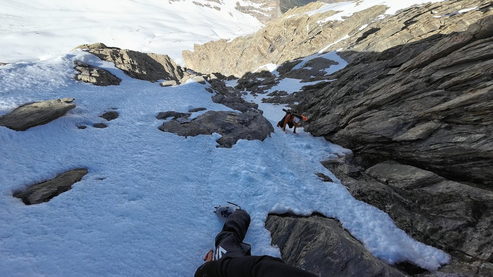 Ressaut dans l'écharpe de la FS