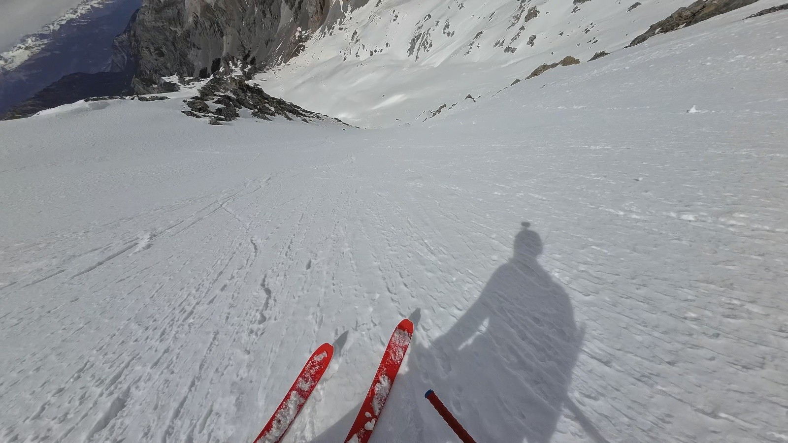 Grandes pentes en bas du couloir N