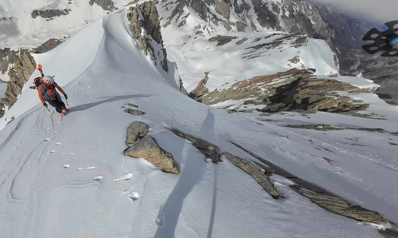 En haut du couloir W