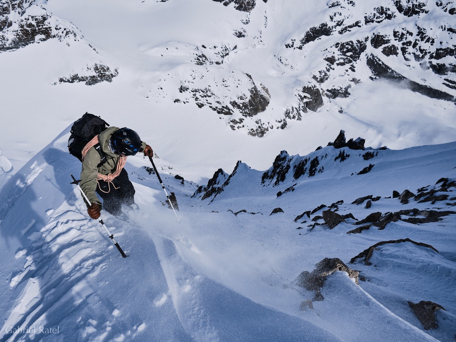 &nbsp;L'entrée du couloir