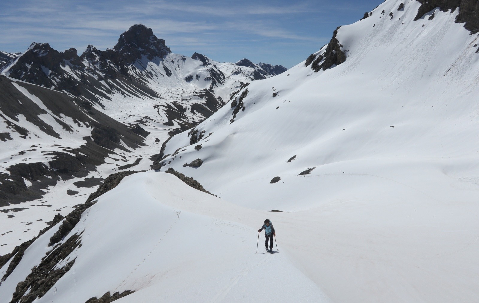 Remontée au Col de Rocher Peyron