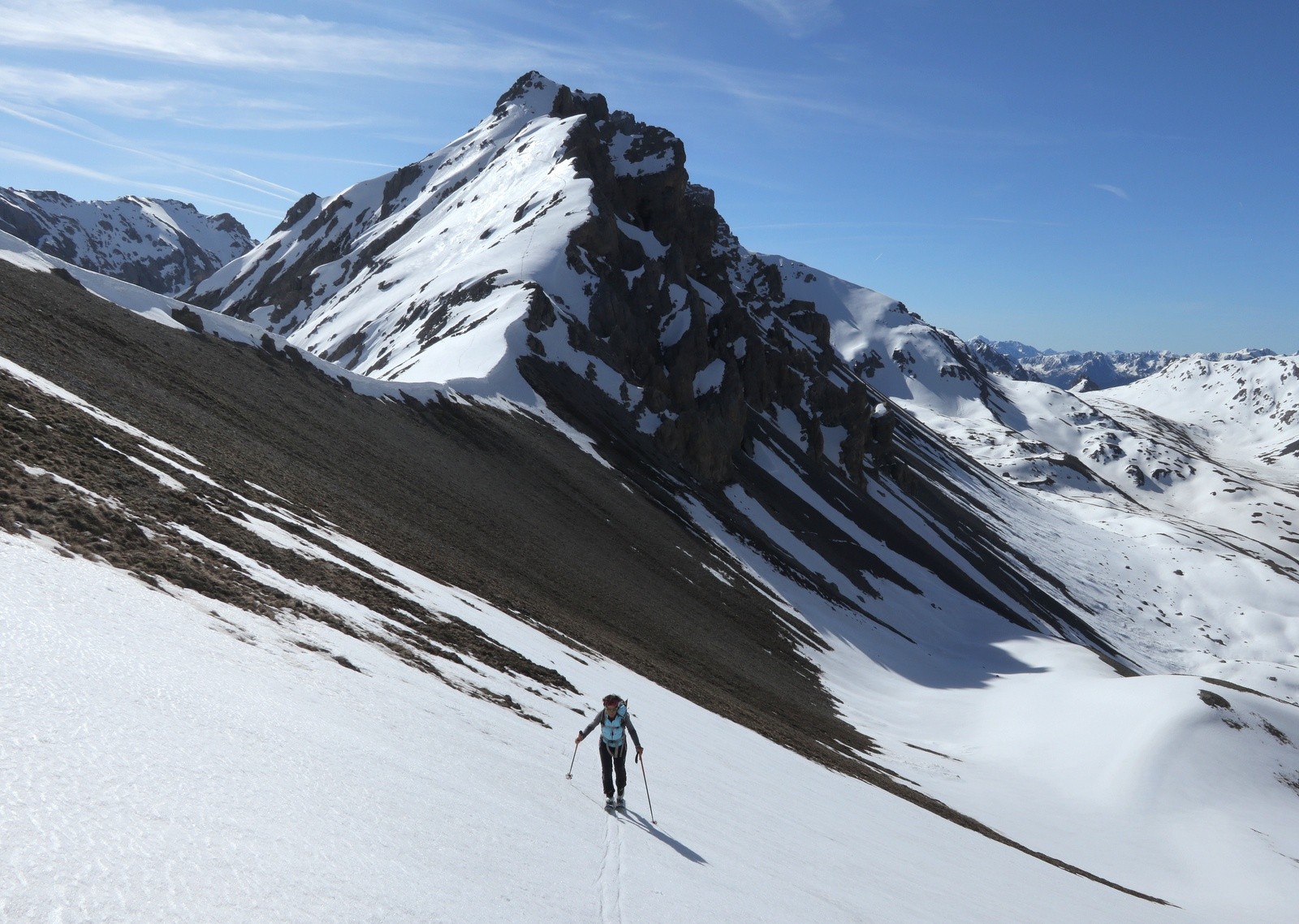 Devant l'Aig. Occ. de l'Orrenaye