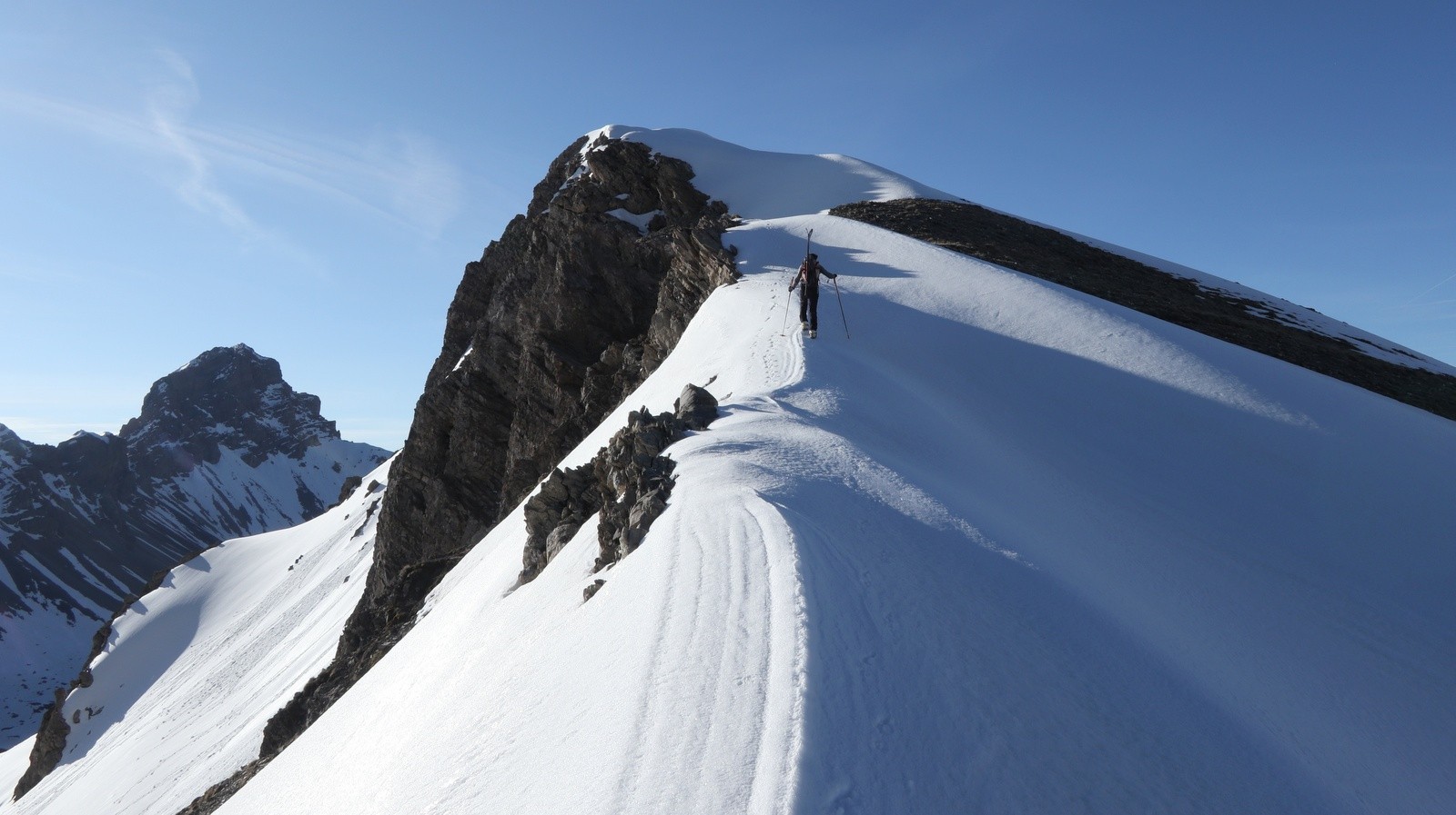 Arête NW de Rocher Peyron