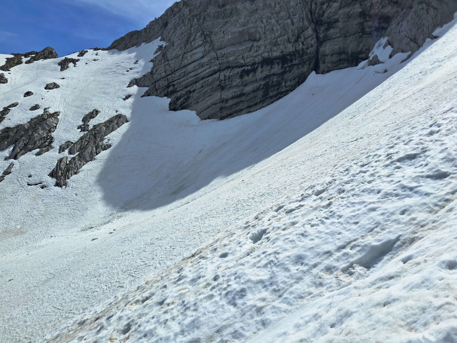 #6 Le névé est bien garni Le névé est bien garni
