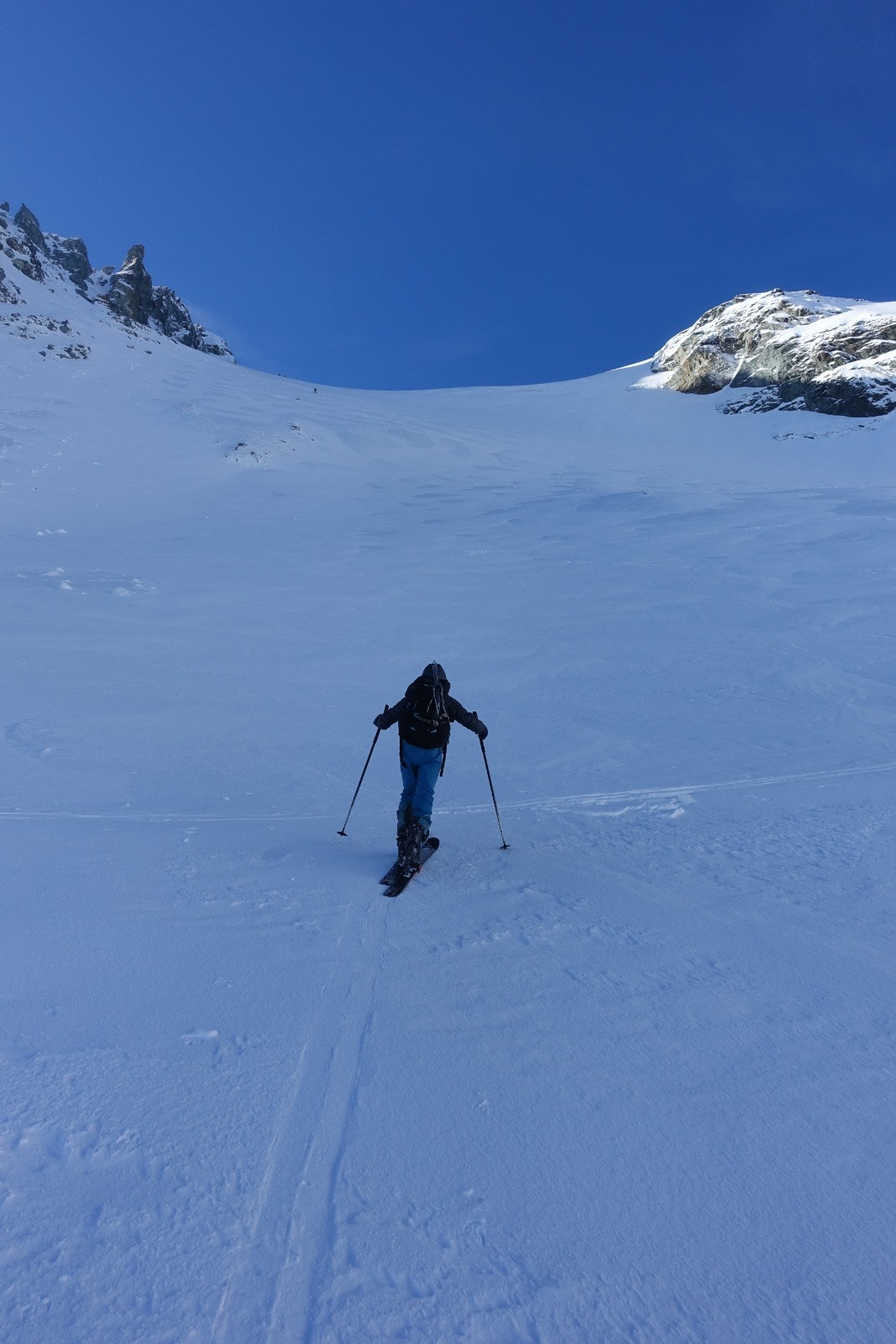 Remontée du glacier