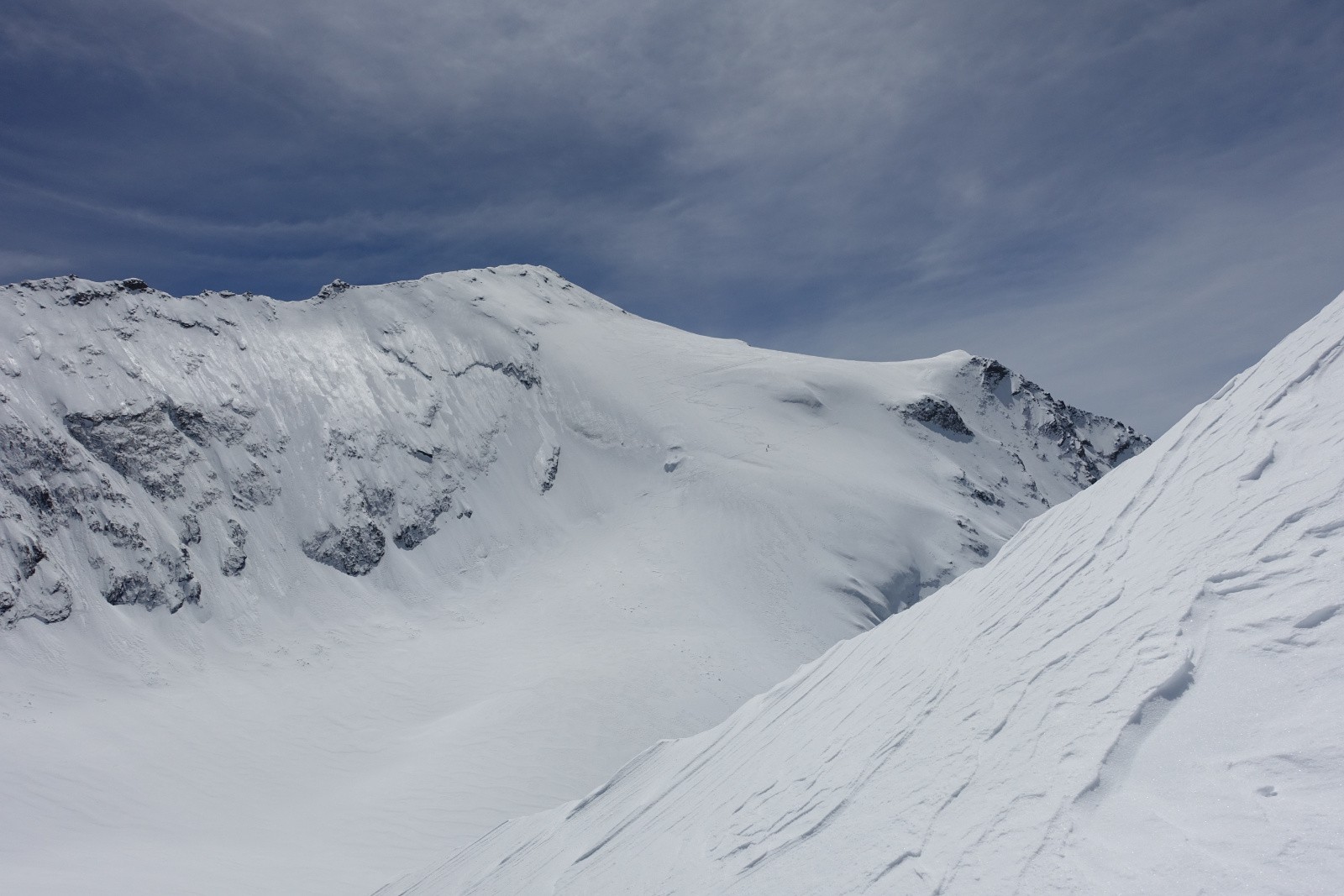 Deux skieurs sur le Pourri