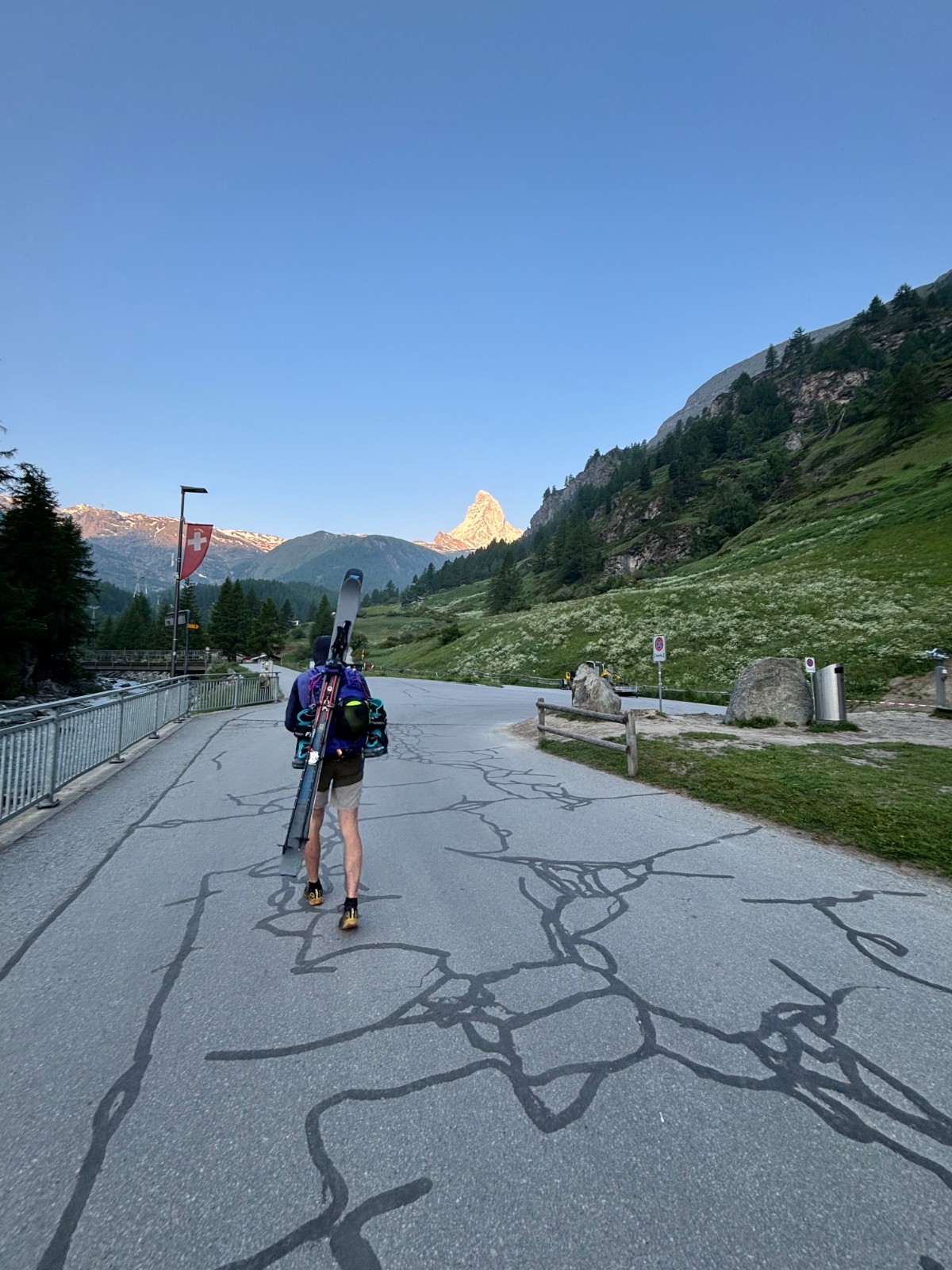  Départ Zermatt