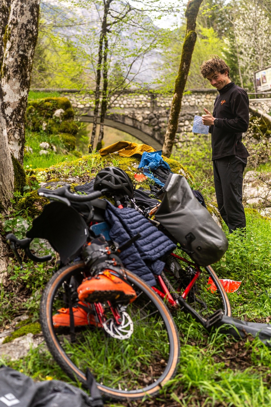  Séchage optimal au bord de la Soca 