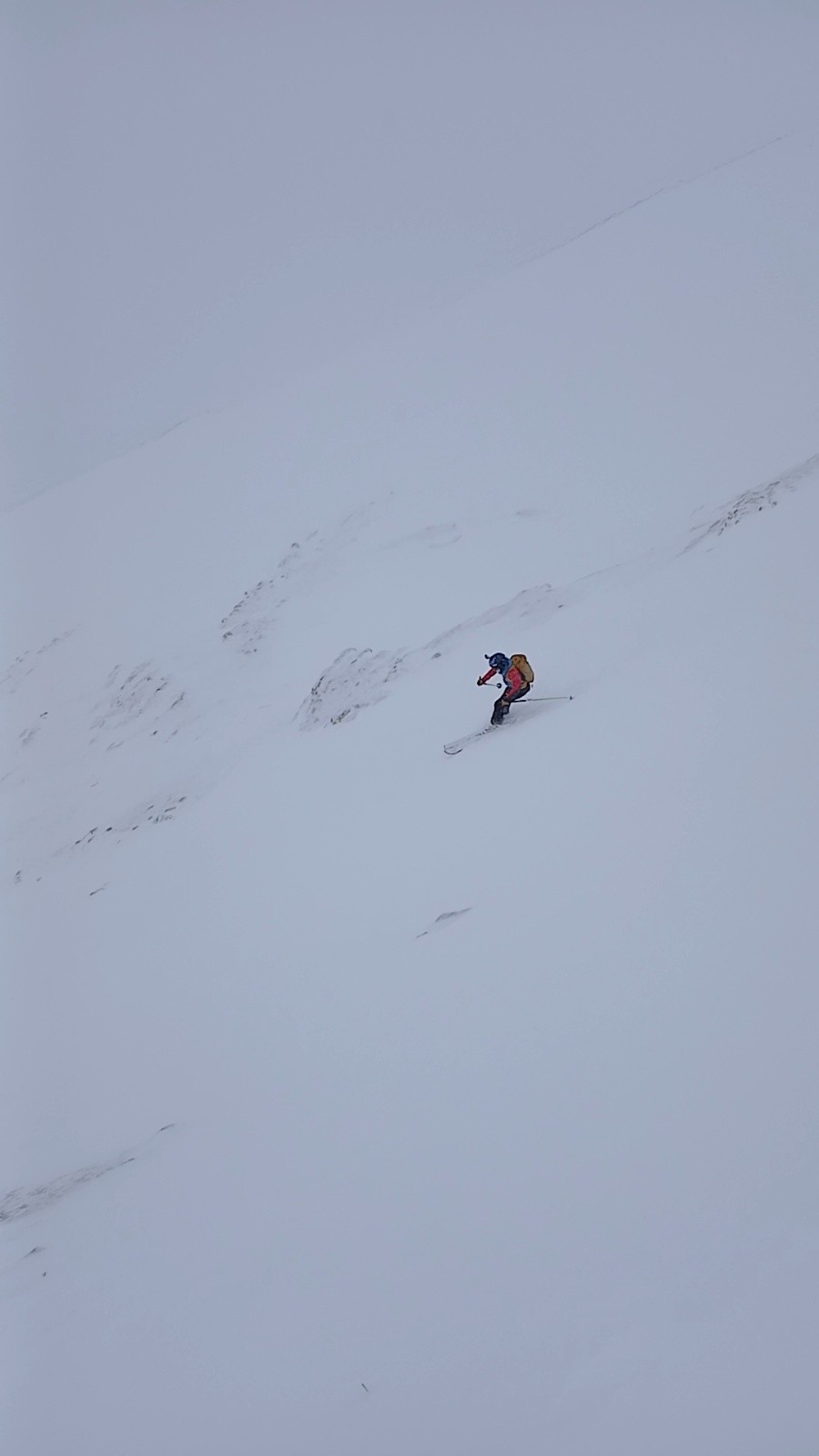 #7 Descente dans la tempête sous le col Descente dans la tempête sous le col