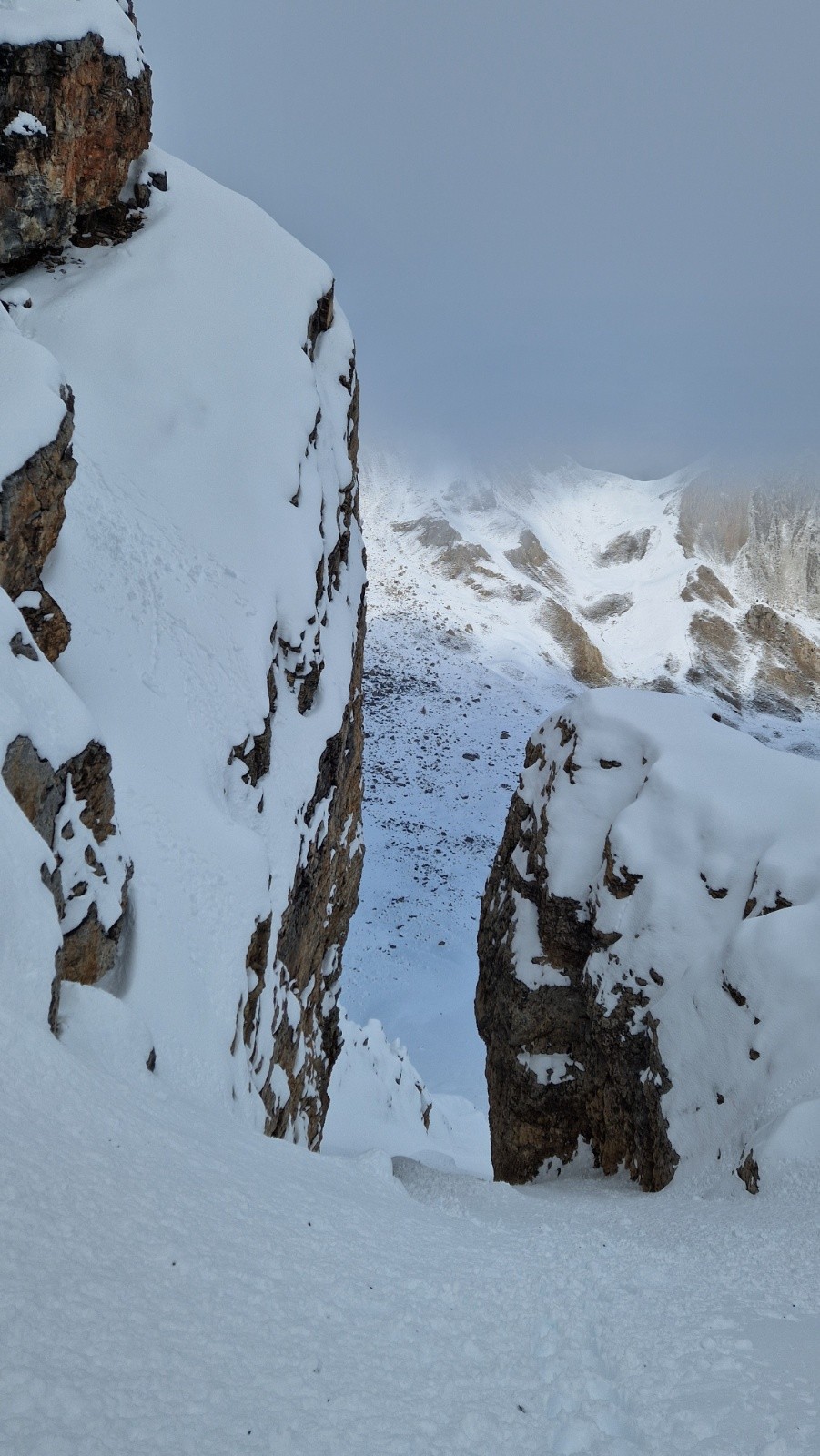 Couloir Nord (dessous) 
