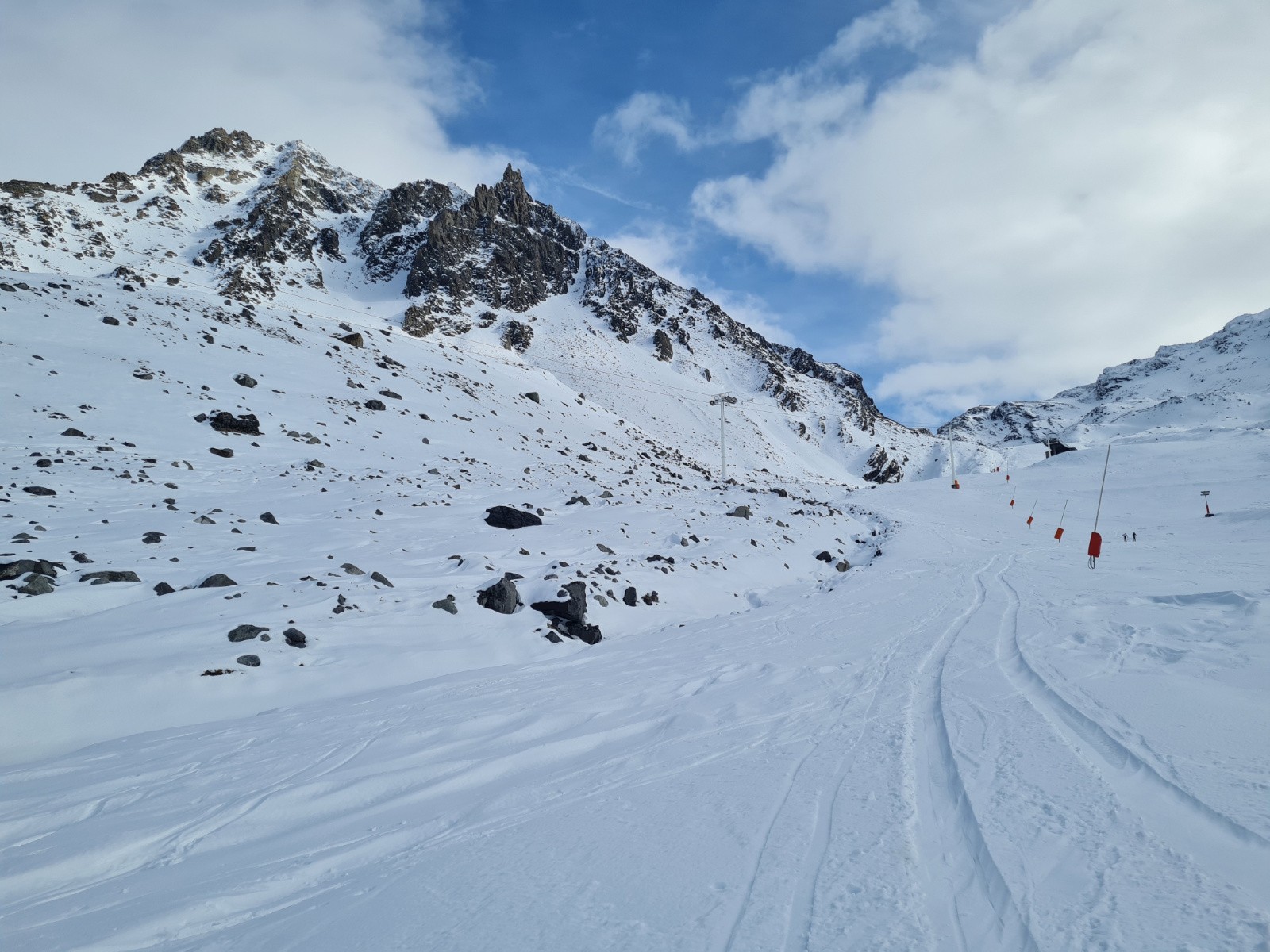 #5 A partir d A partir d'ici, plus de trace d'engin, bonne épasseur de neige (pas de touchette)