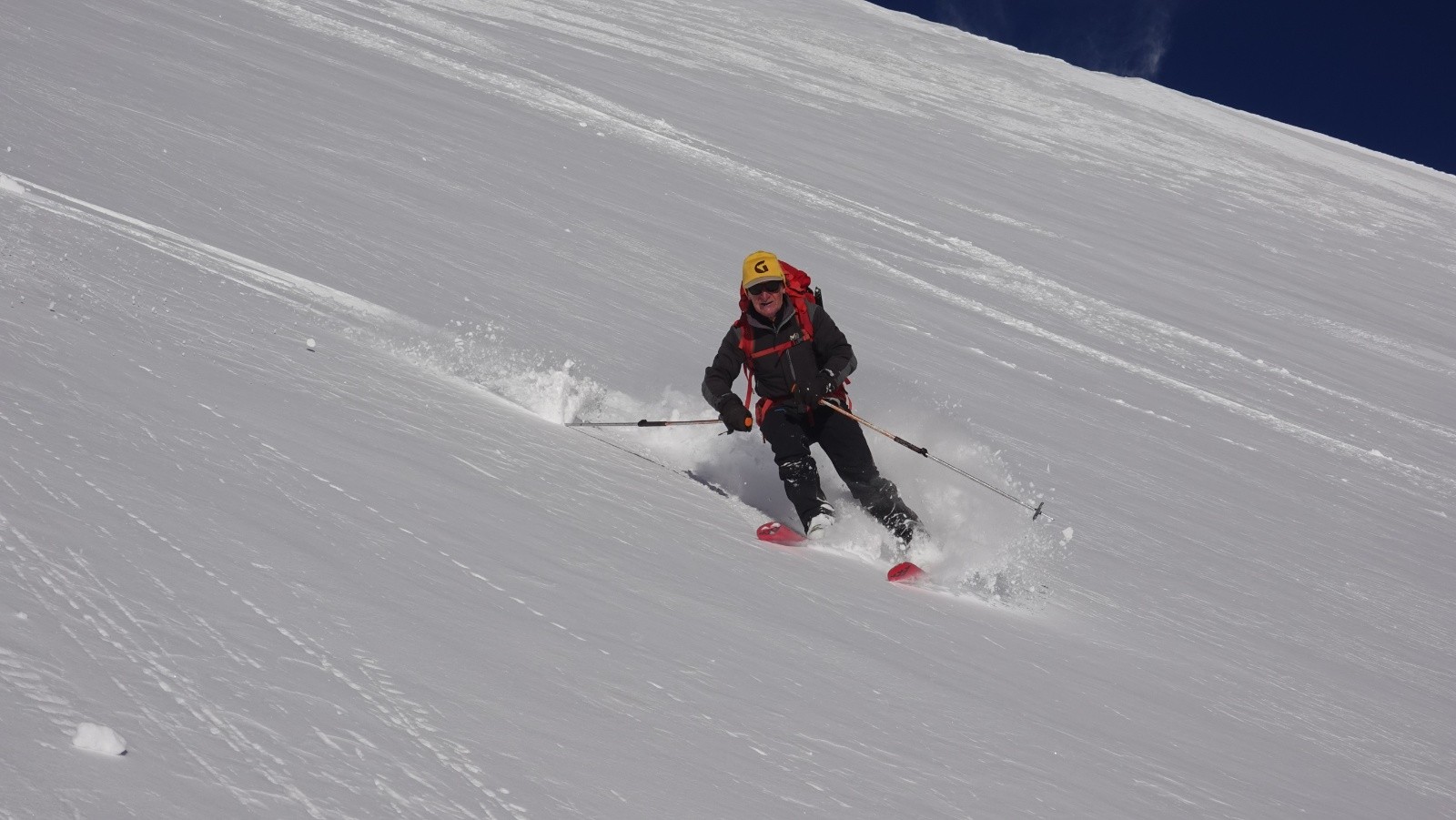 #14 Jean-Marie en cours de descente Jean-Marie en cours de descente