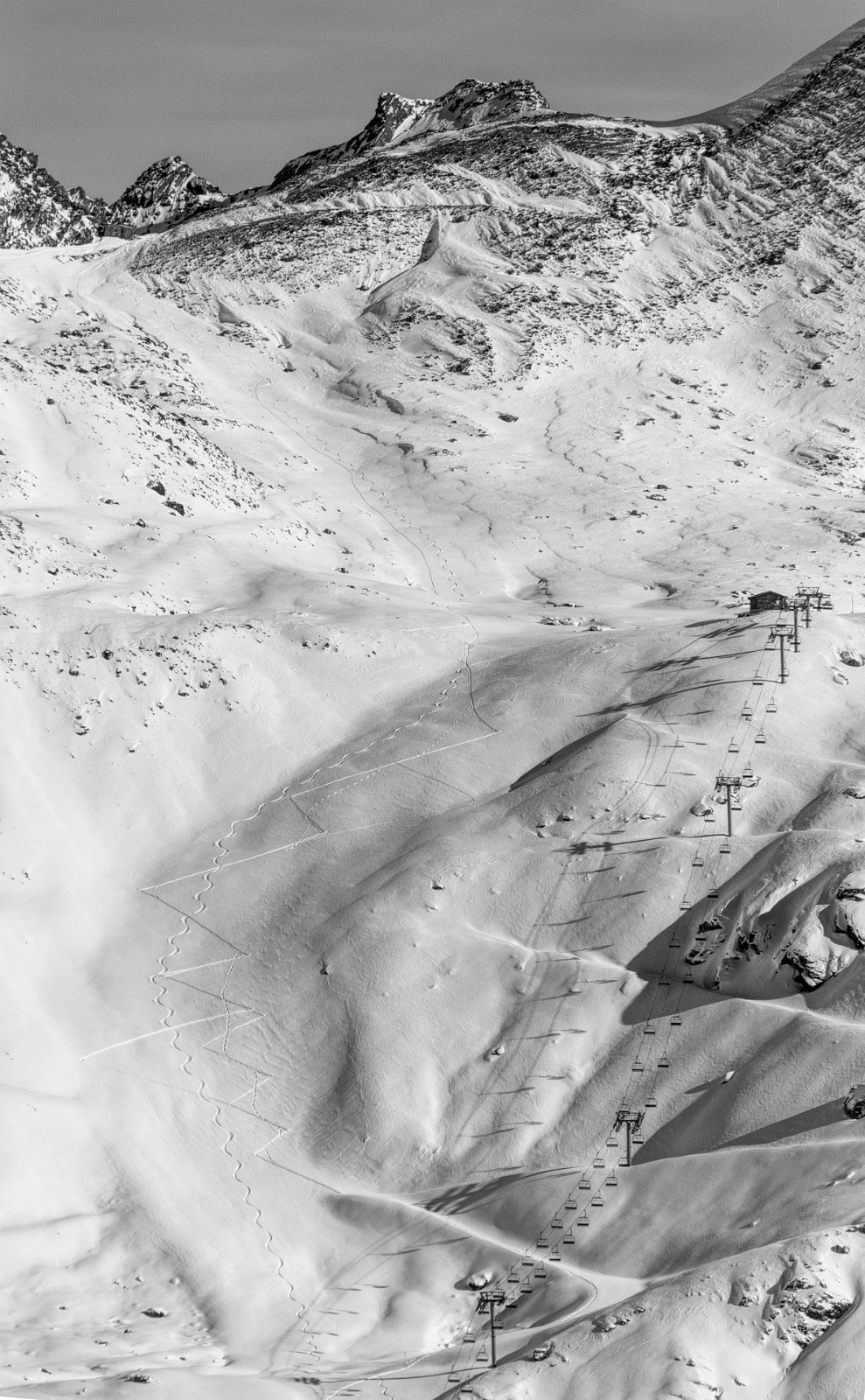 Descente du Grand Col 