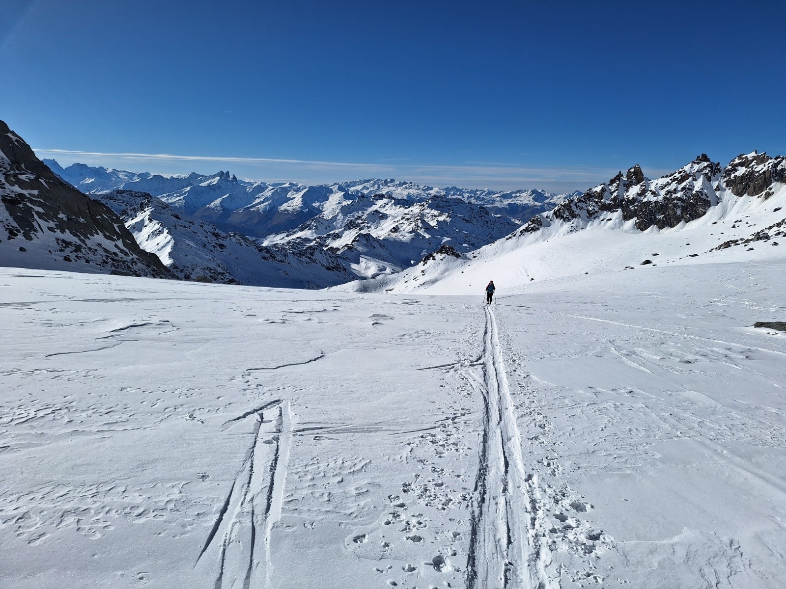  Le plat avant le col avec toujours un panorama de dingue