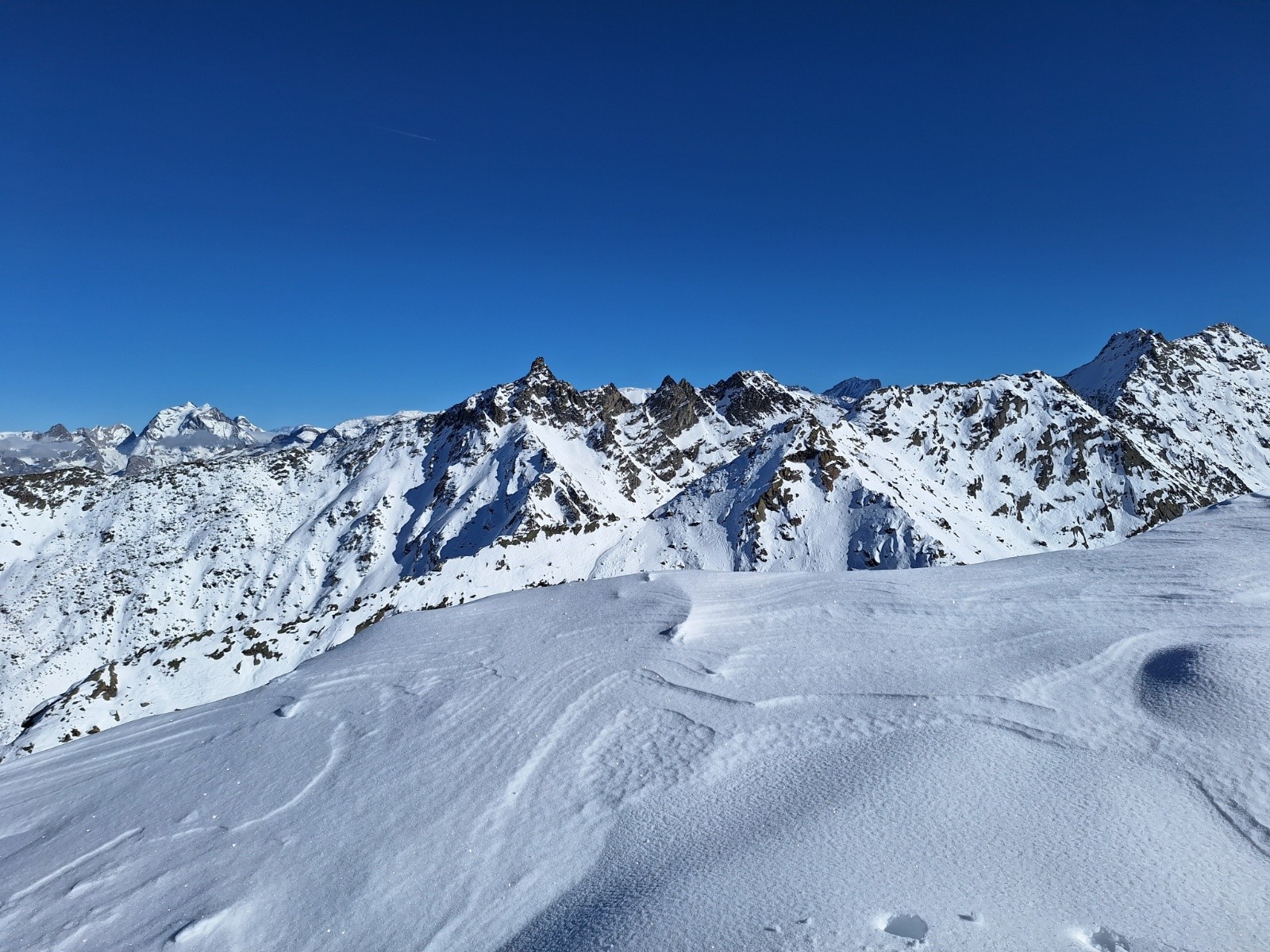Grande Casse depuis le Mont de Péclet