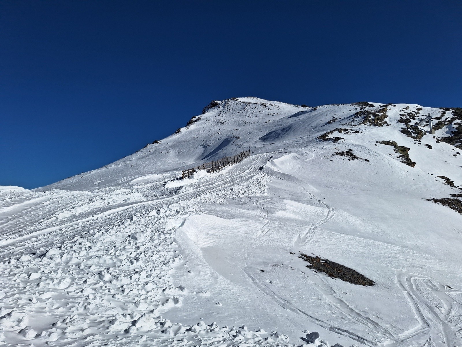 Partie sommitale du Mont de Péclet