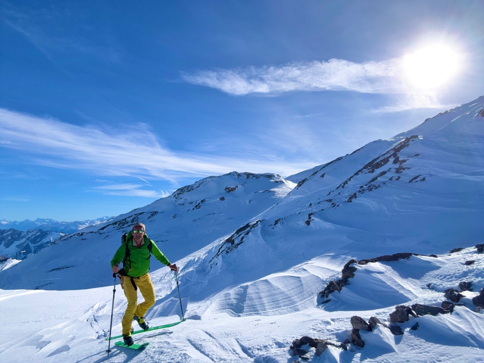 En arrivant au Dôme