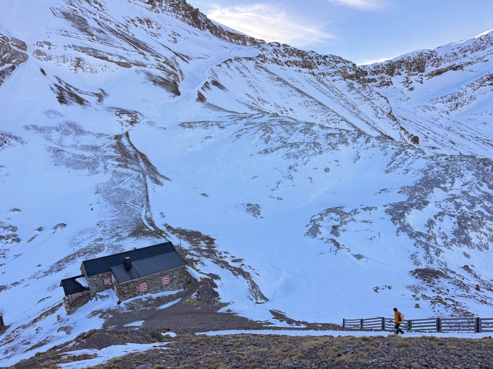 Cabane des Diablerets... départ