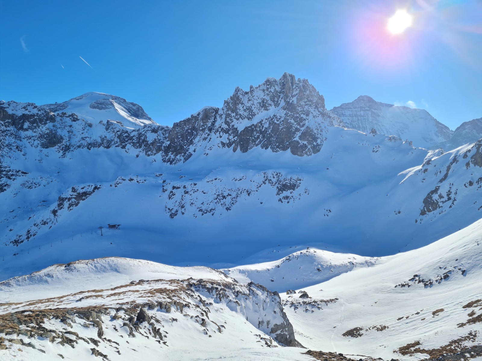 Crêtes des Vès avec Gd Casse en fond