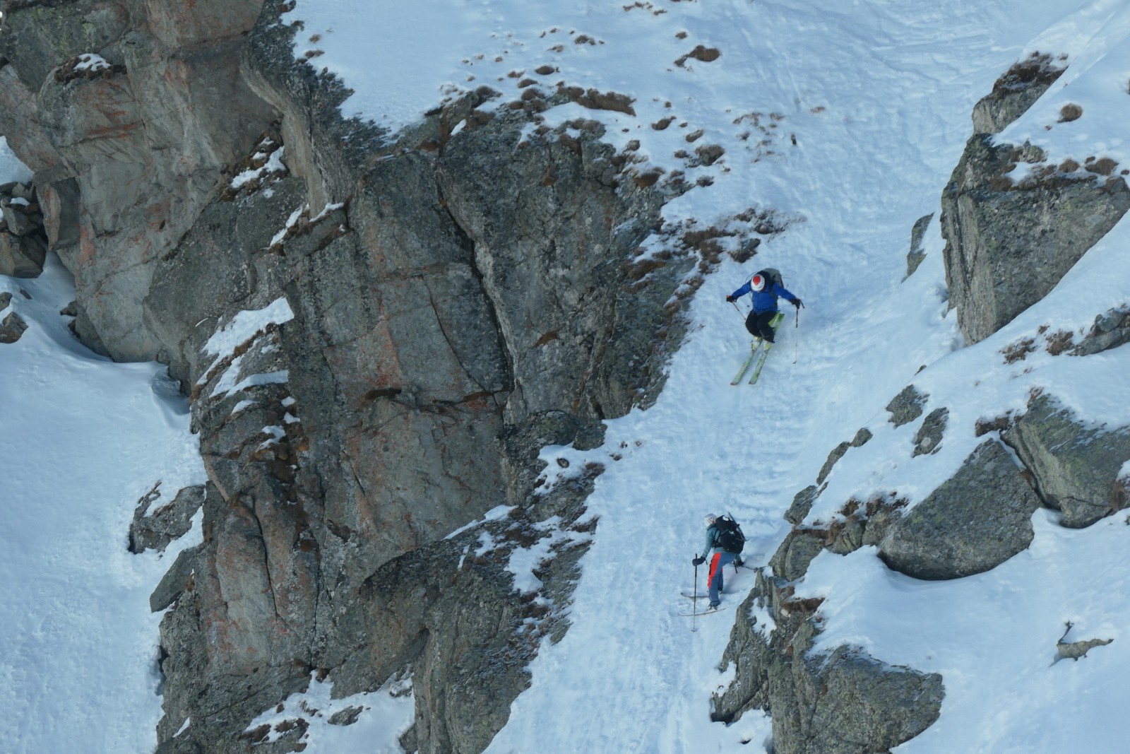 C'est parti pour la deuxième descente 