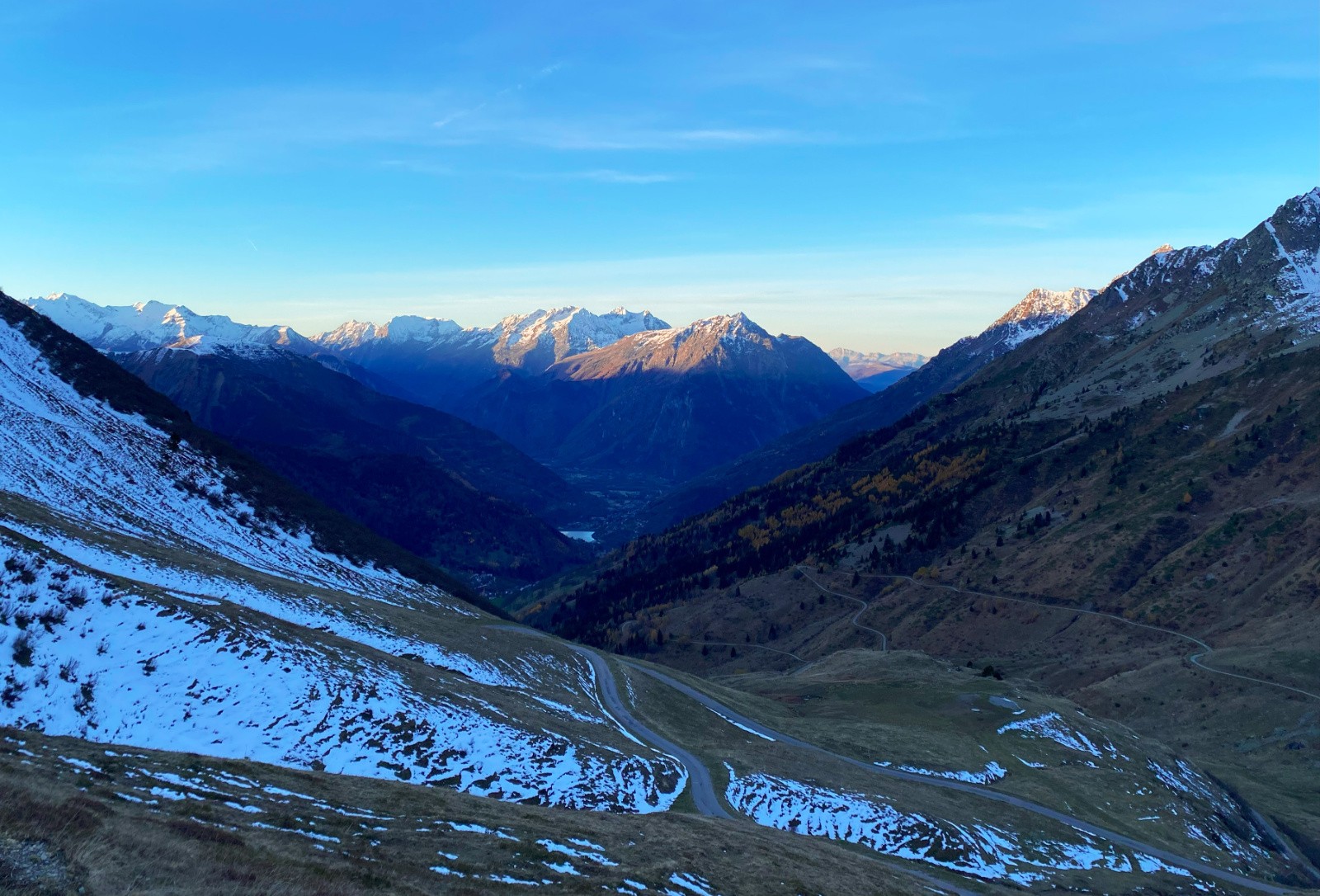Lumières matinales pour chausser 