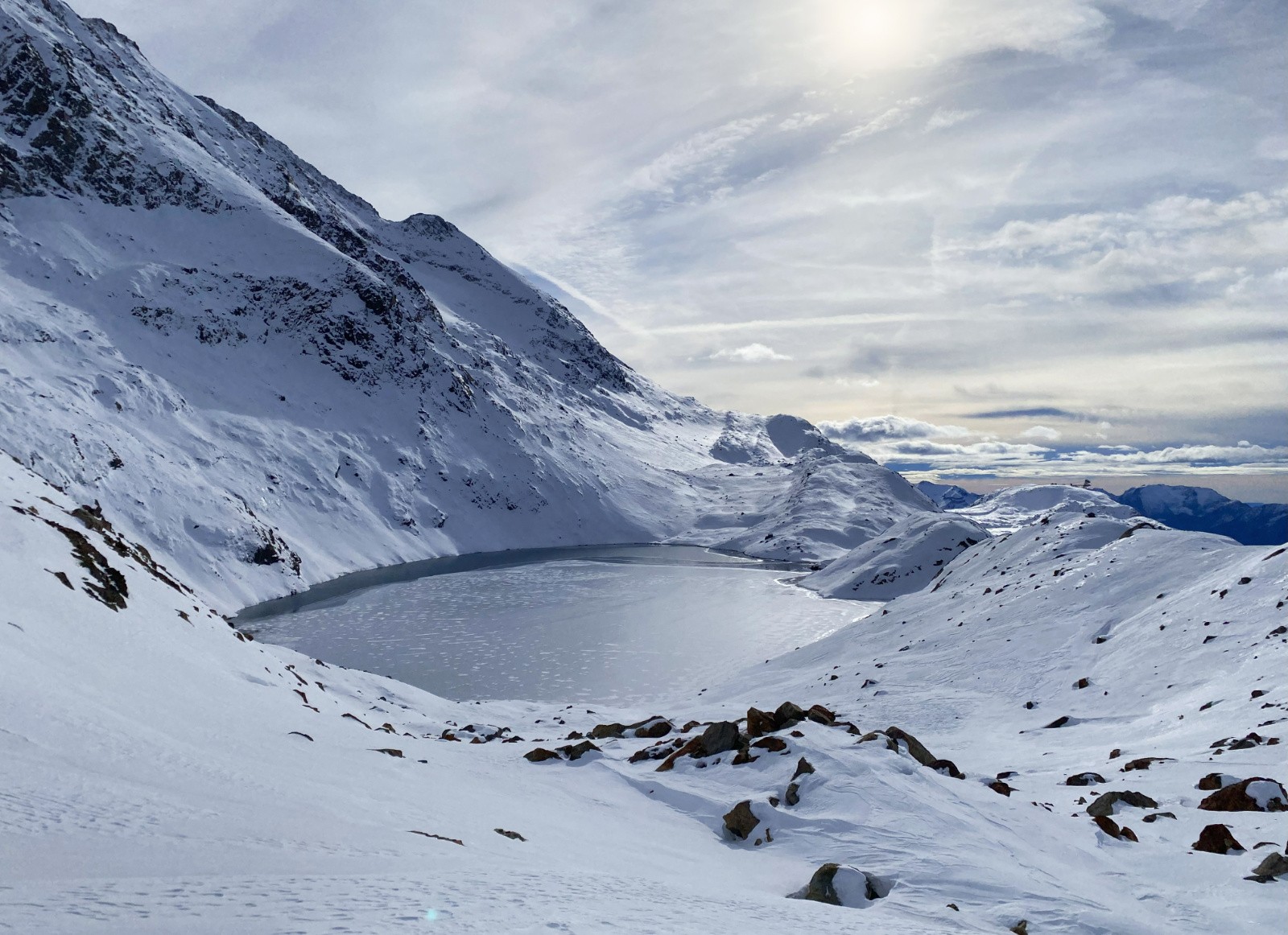 Le magnifique Lac des Rousses (ou Sud de la Barbarate?) 
